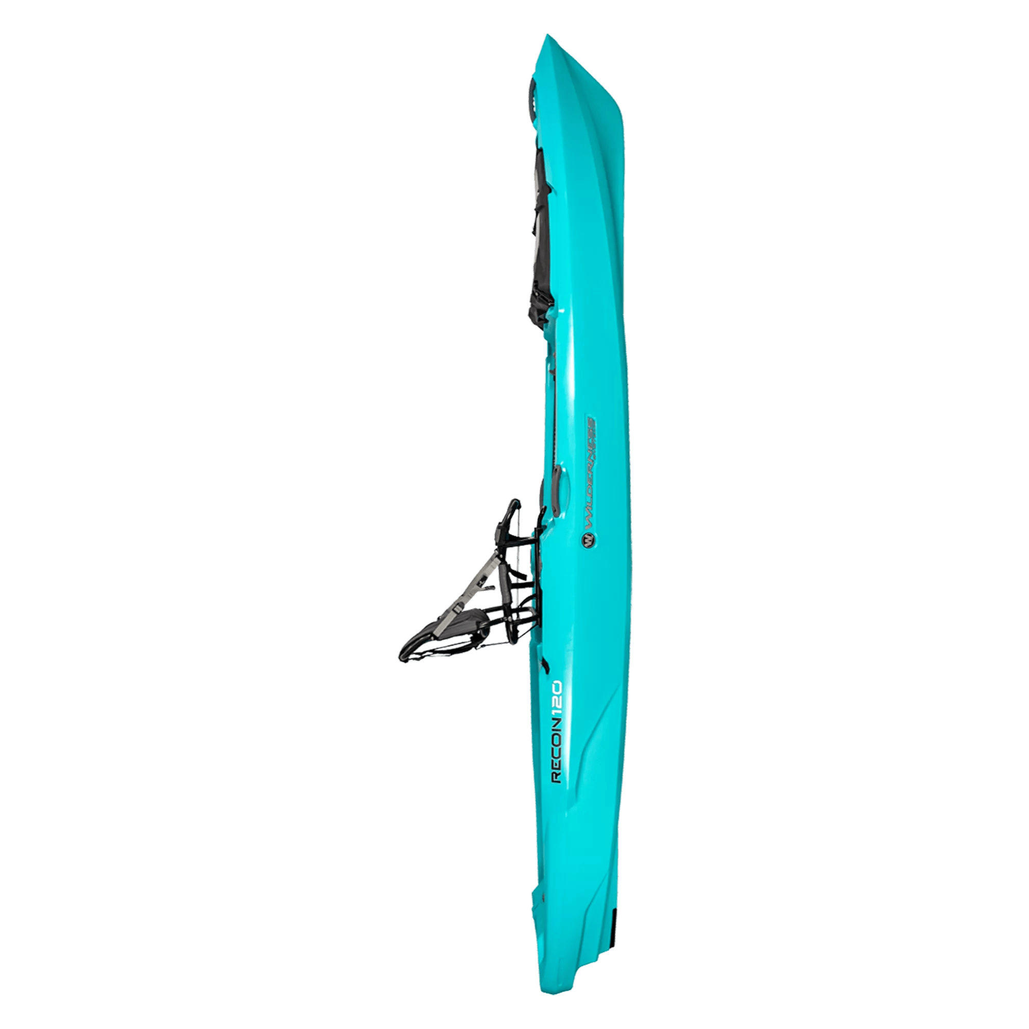 WILDERNESS SYSTEMS - Recon 120 Fishing Kayak - Discontinued color/model - Aqua - 9751100192 - SIDE