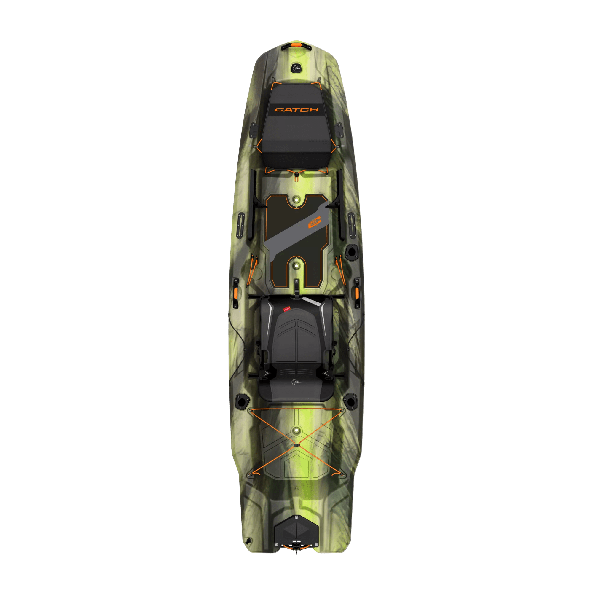 PELICAN - Catch Mode 110 Fishing Kayak - Grey - MIF11P202-00 - TOP