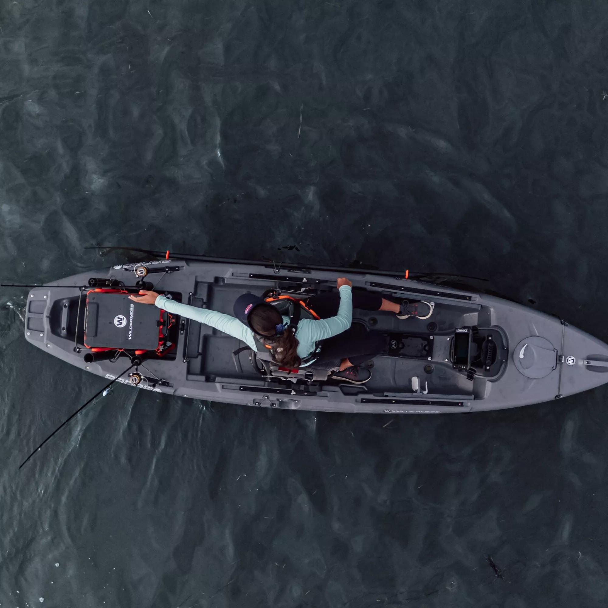 WILDERNESS SYSTEMS - Radar 115 Fishing Kayak - Brown - 9750857203 - LIFE STYLE 2