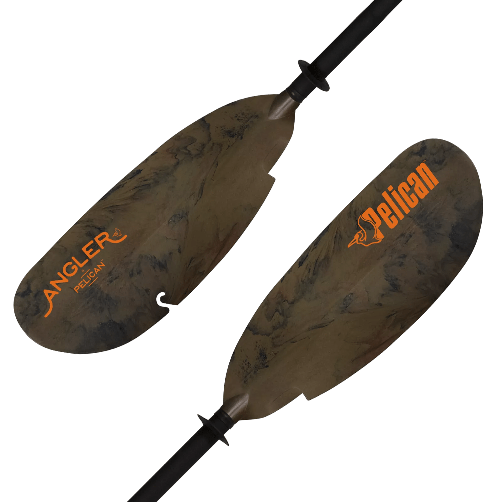 PELICAN - Poseidon Angler Fishing Kayak Paddle 250 cm (98.5") - Brown - PS1351-00 - ISO