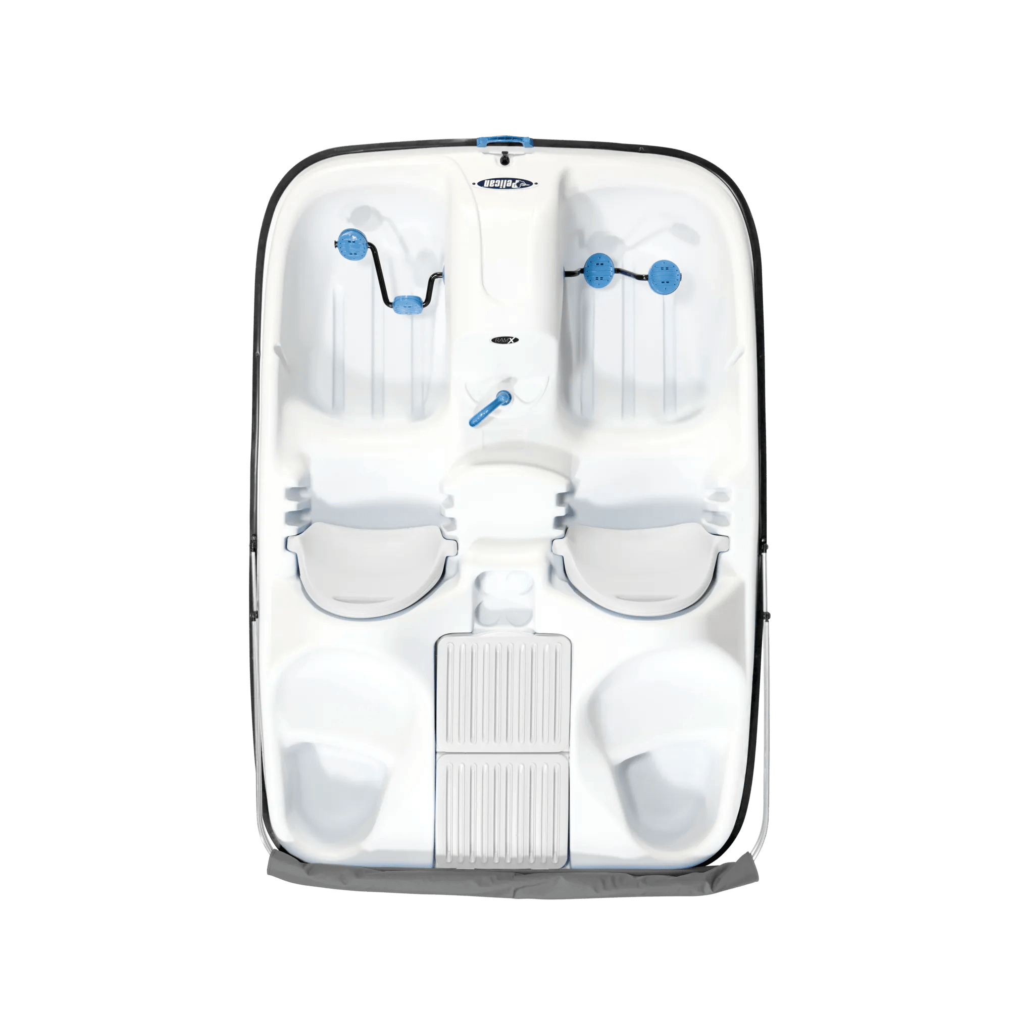 PELICAN - Pédalo Monaco DLX avec auvent - White - HHA25P109 - TOP