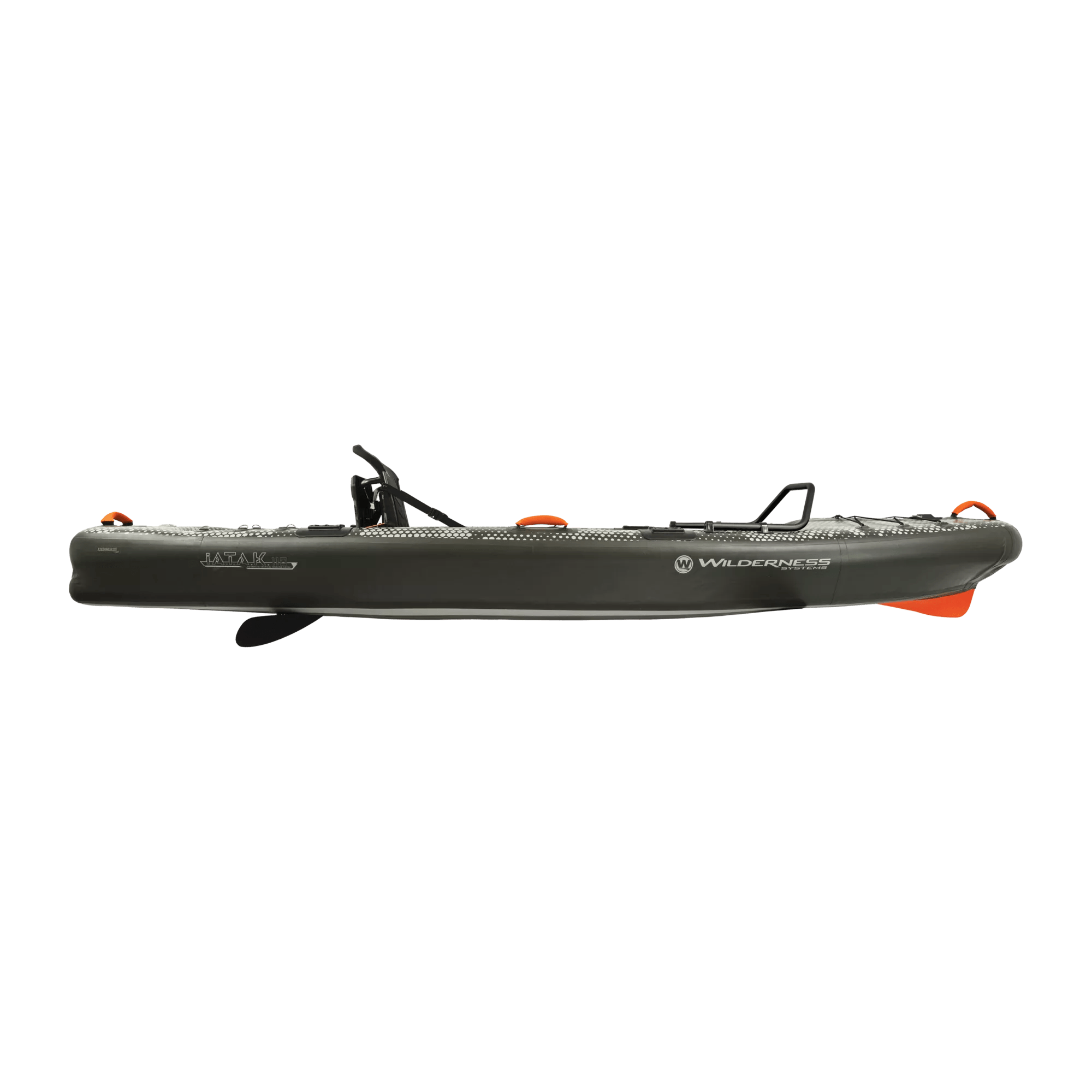 WILDERNESS SYSTEMS - Kayak de pêche gonflable à point de chute iATAK 110 - Brown - 9751154801 - SIDE