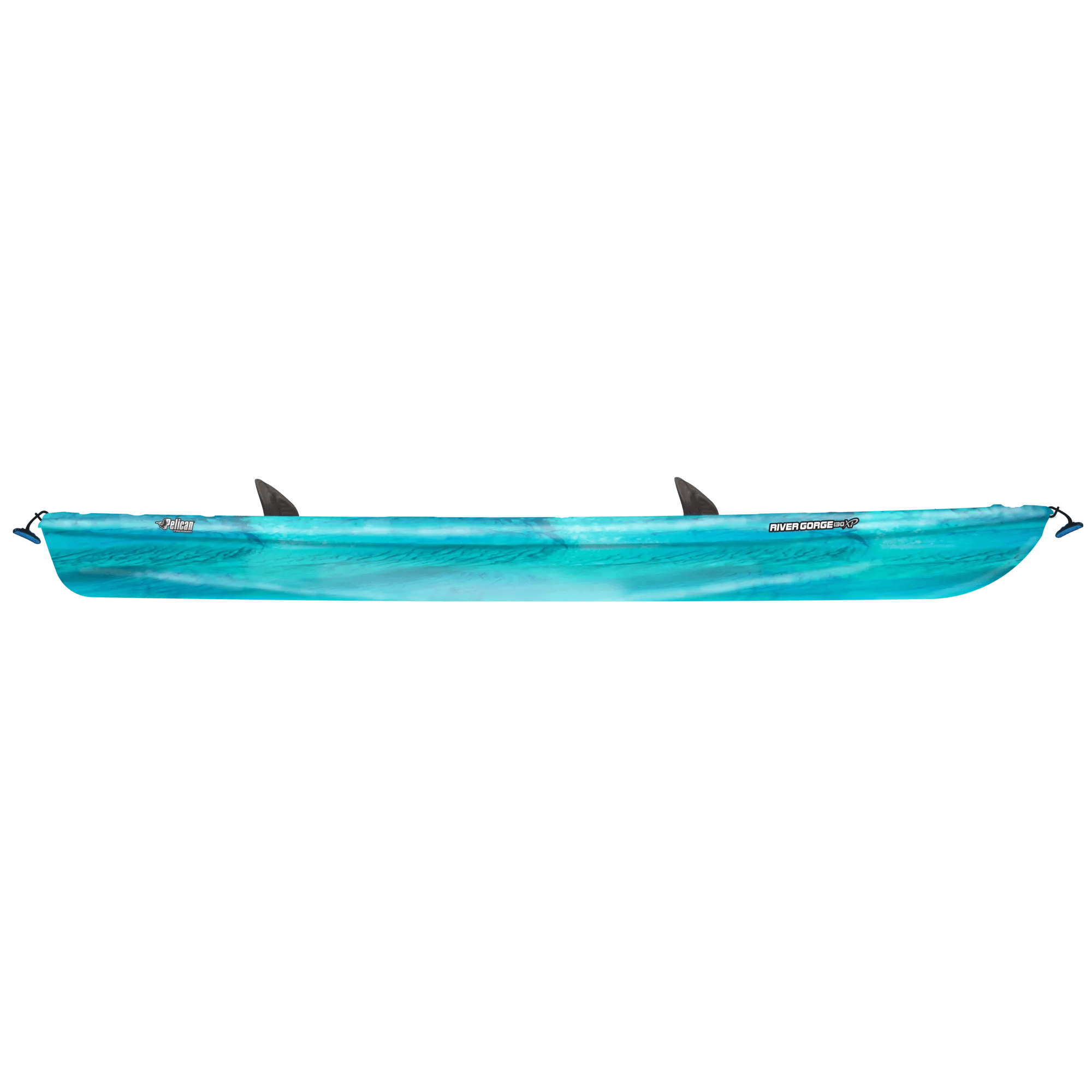 PELICAN - Kayak tandem récréatif River Gorge 130XP - White - KUF13P200-00 - SIDE