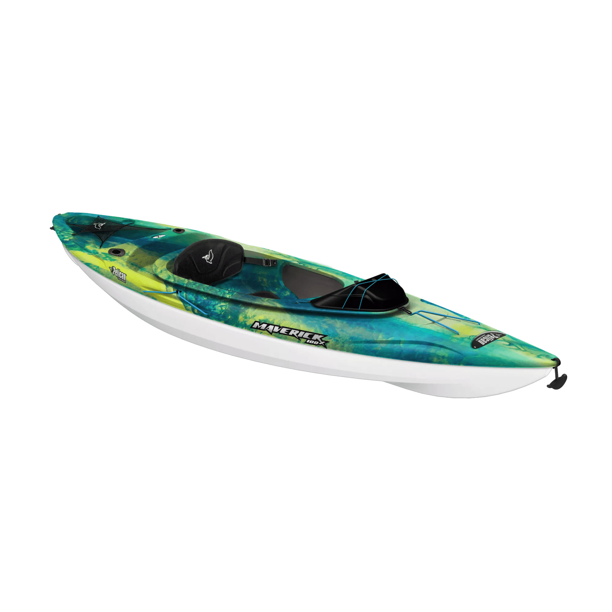 PELICAN - Maverick 100X Kayak with Paddle - Grey - KAP10P104 - 