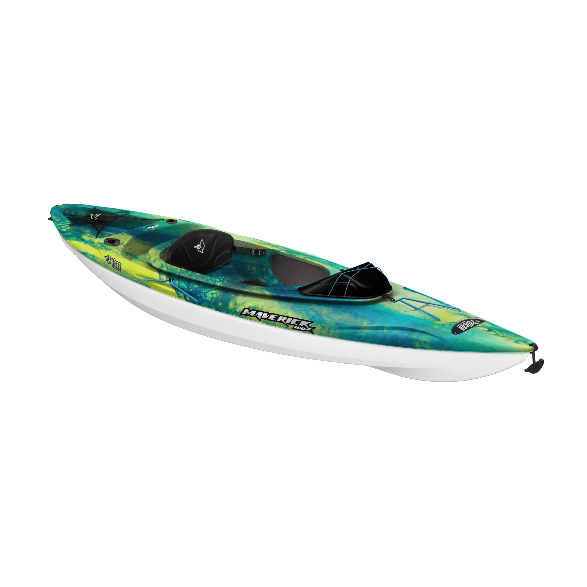 PELICAN - Kayak récréatif Maverick 100X avec pagaie - Grey - KAP10P104 - ISO