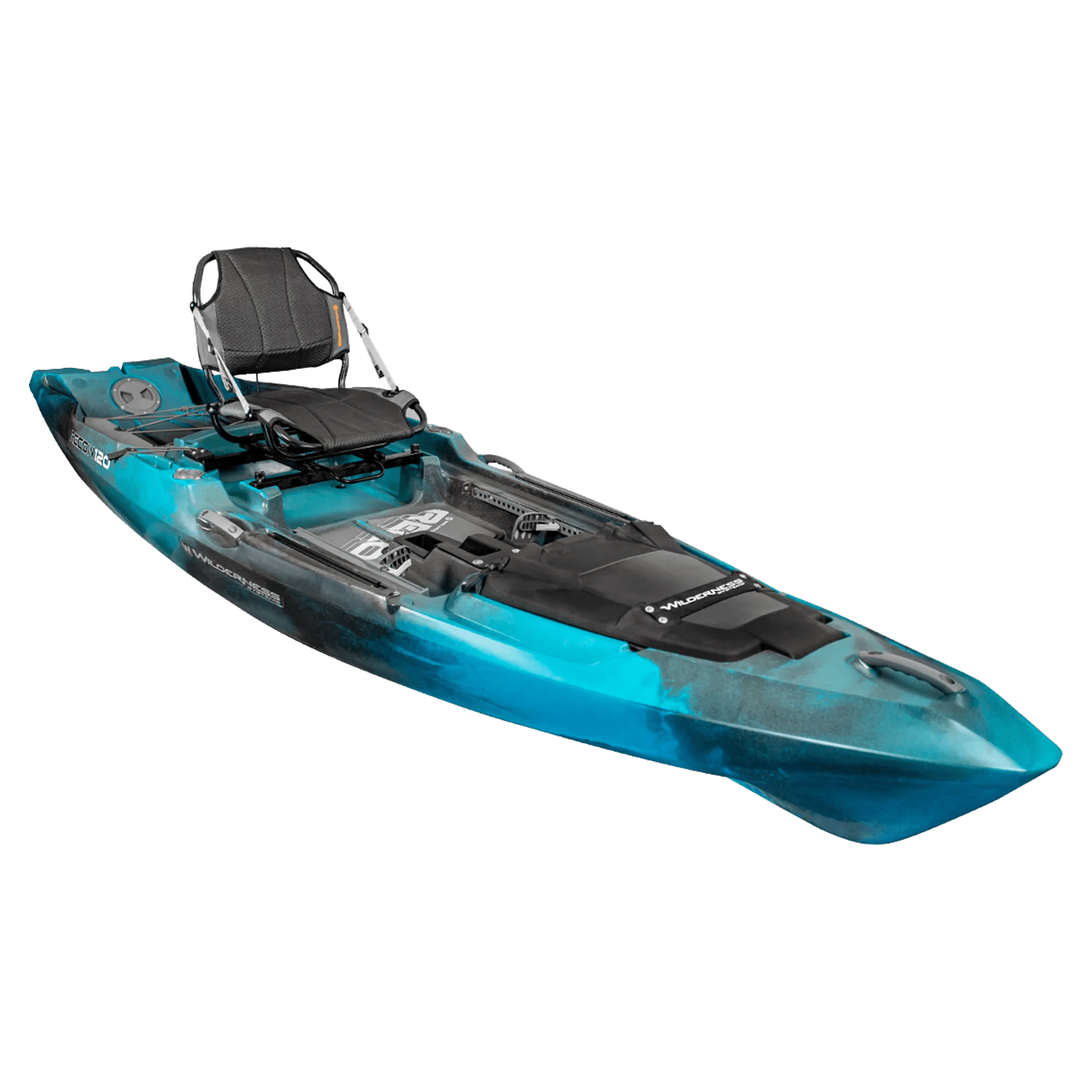 WILDERNESS SYSTEMS - Recon 120 Fishing Kayak - Discontinued color/model - Blue - 9751100110 - ISO 