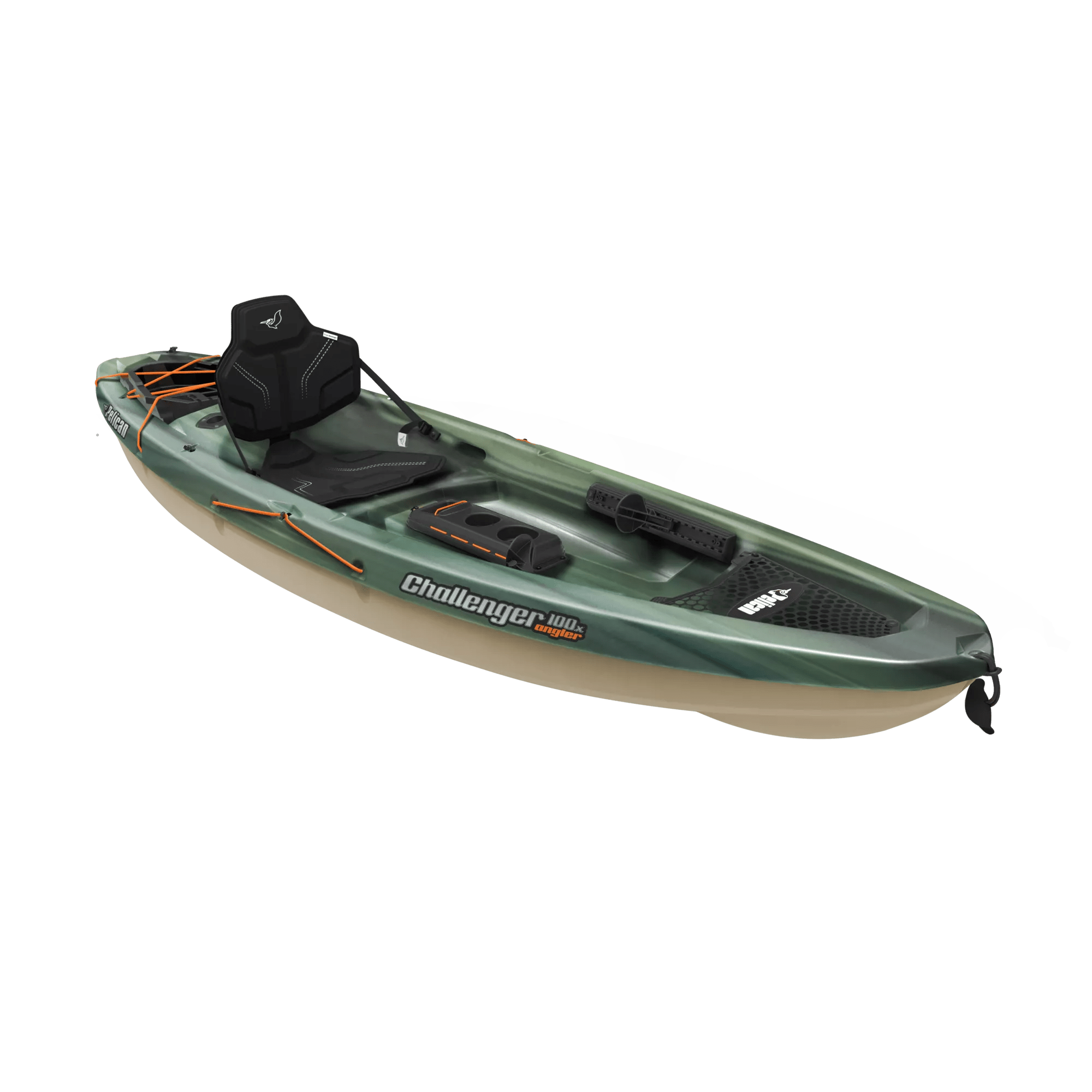 PELICAN - Challenger 100X Angler Fishing Kayak - Grey - MBF10P203 - ISO