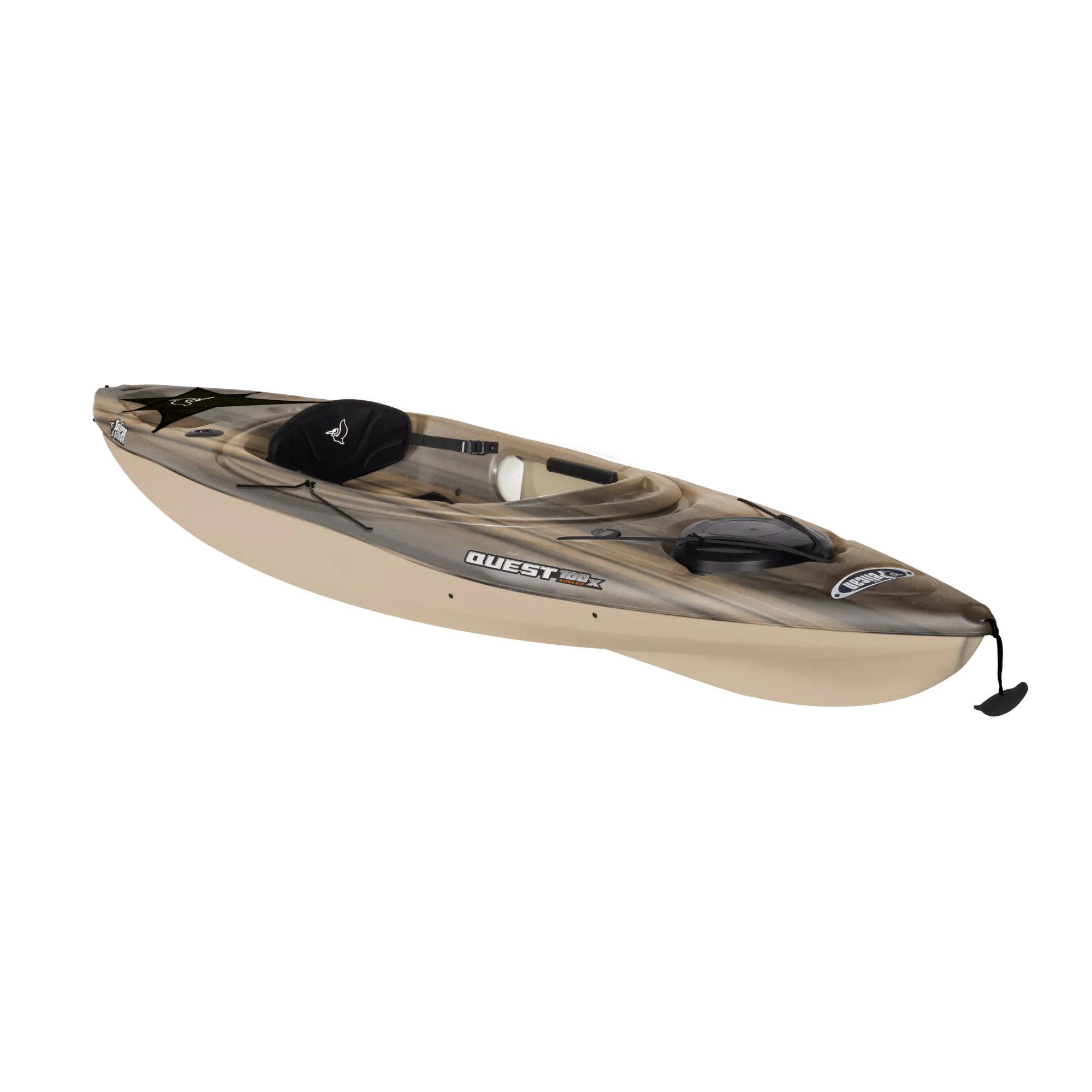 PELICAN - Quest 100X Angler Fishing Kayak - Beige - KFF10P260 - ISO