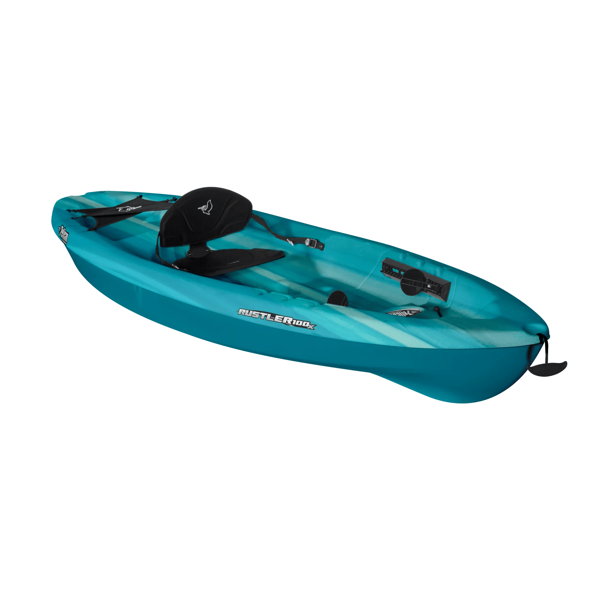 PELICAN - Rustler 100X Recreational Kayak - Blue - KVP10P100 - ISO