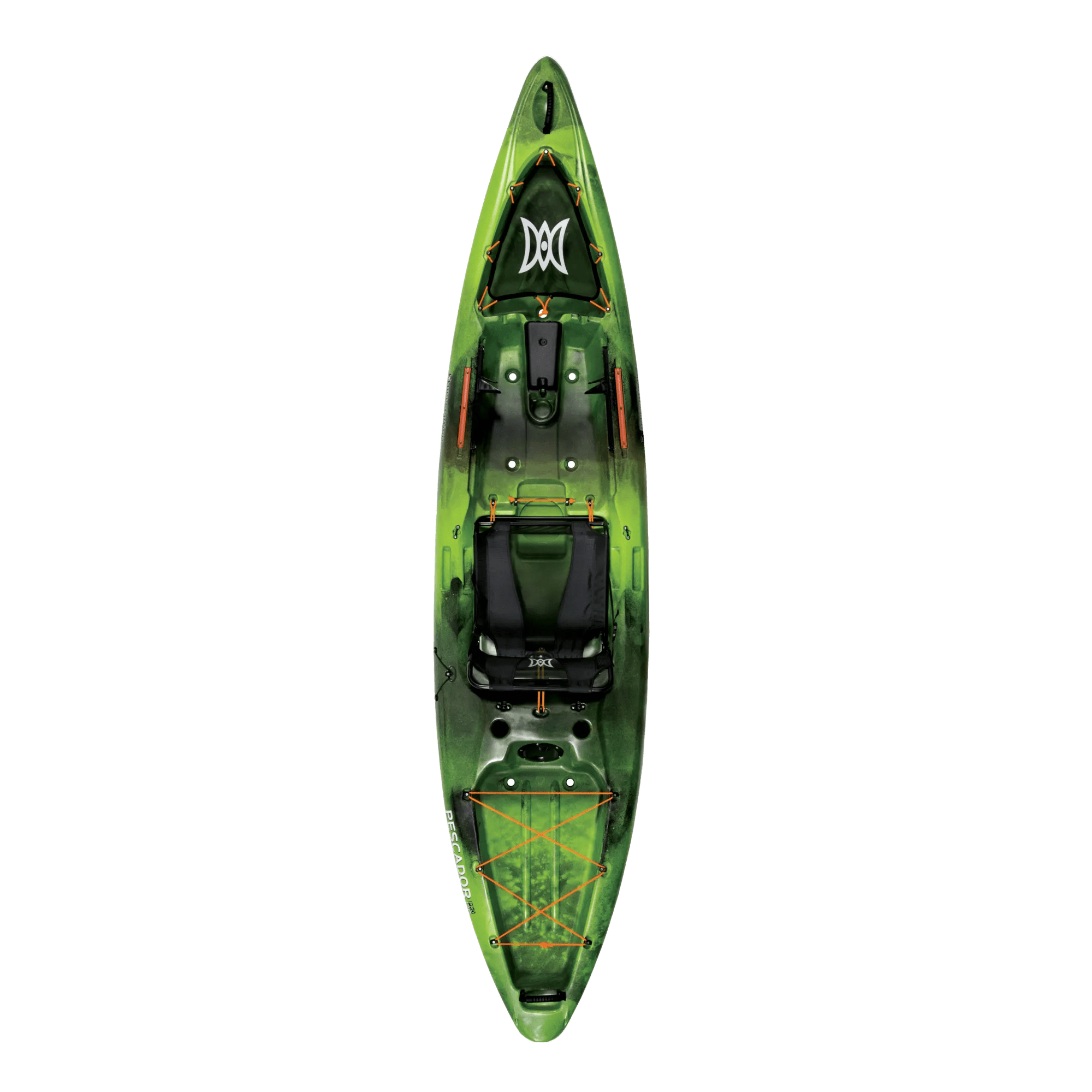 PERCEPTION - Pescador Pro 12.0 Fishing Kayak - Green - 9350686031 - TOP