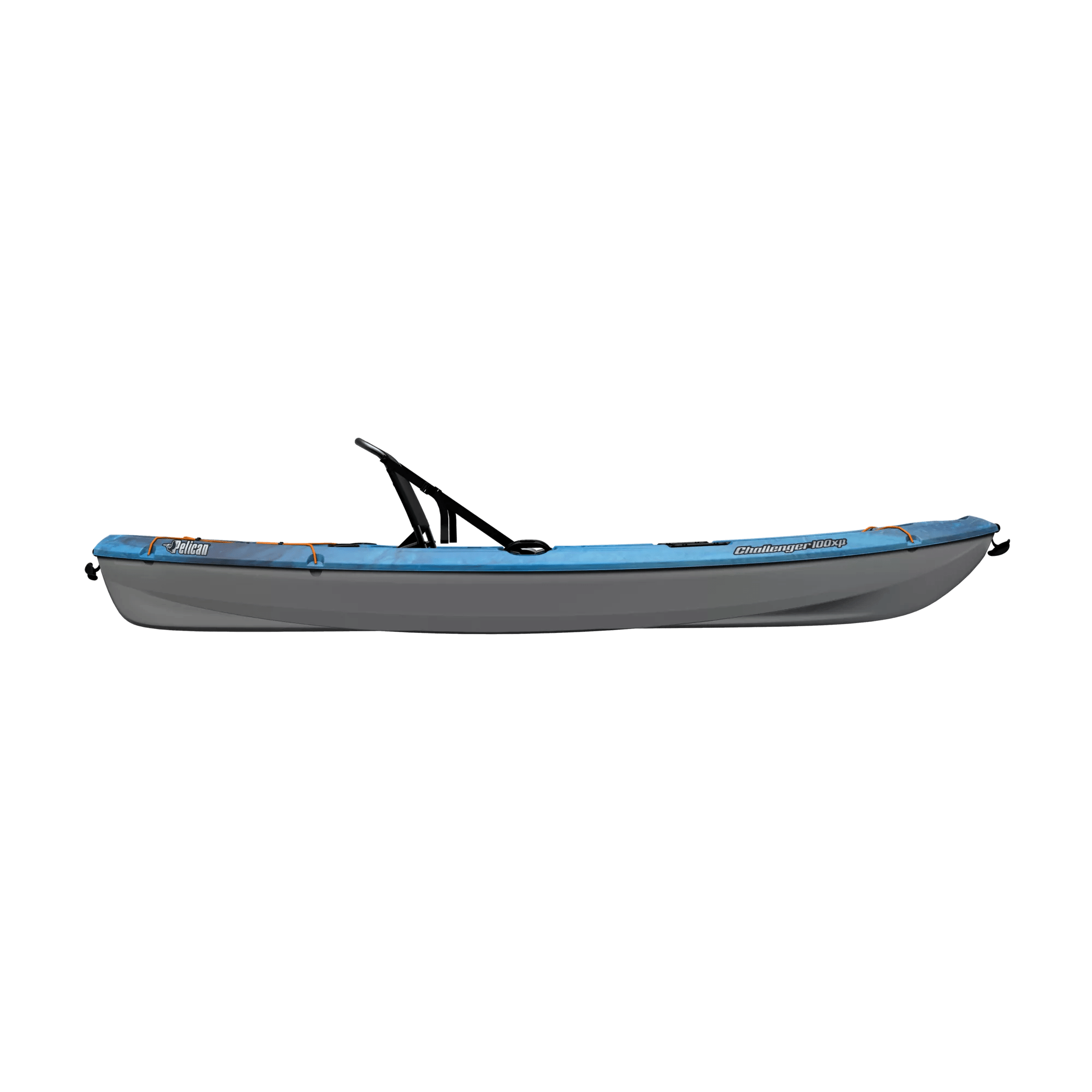 PELICAN - Challenger 100XP Fishing Kayak - Grey - MGF10P304 - SIDE