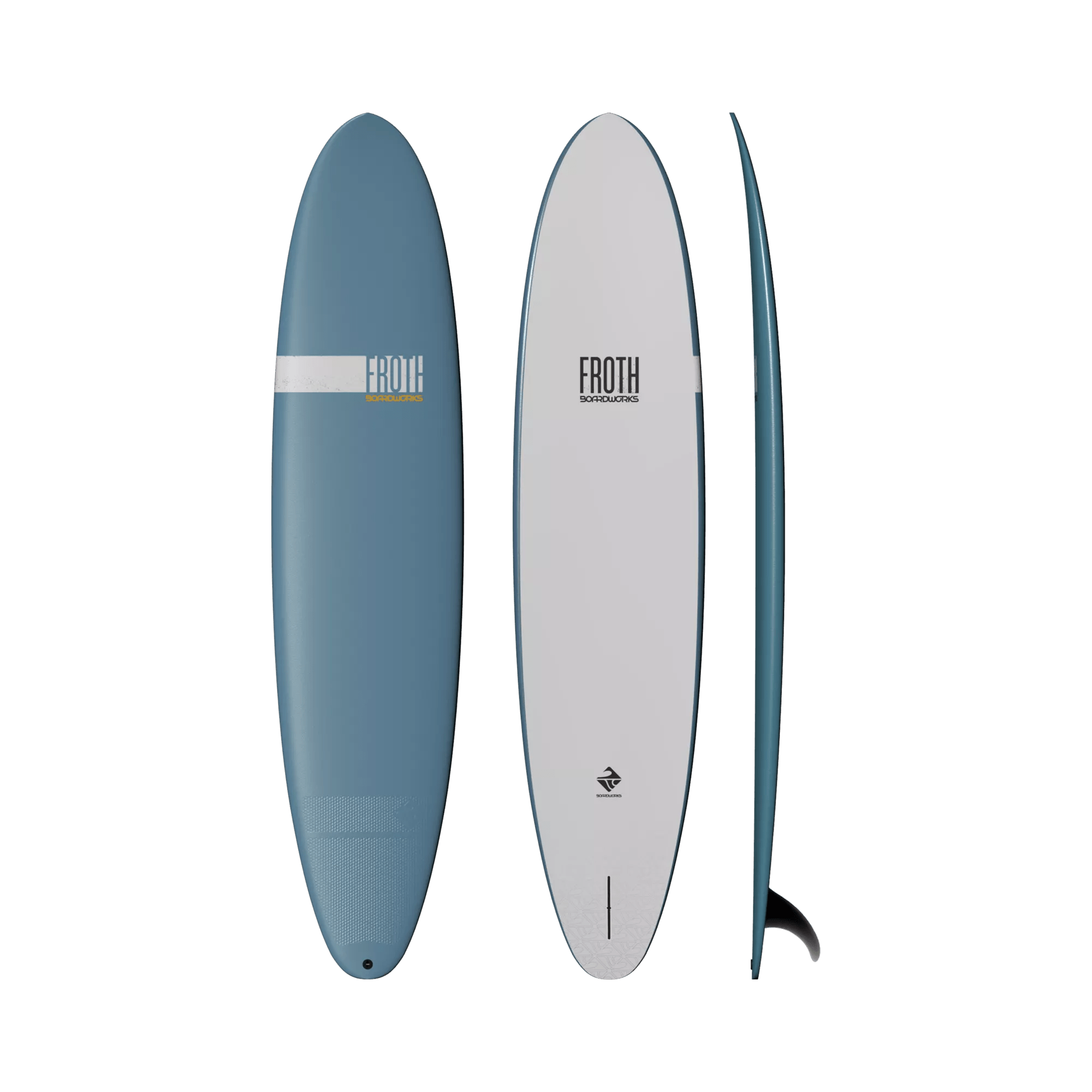 BOARDWORKS - Planche longboard Froth de 2,7 m (9 pi) - Blue - 4430329508 - TOP