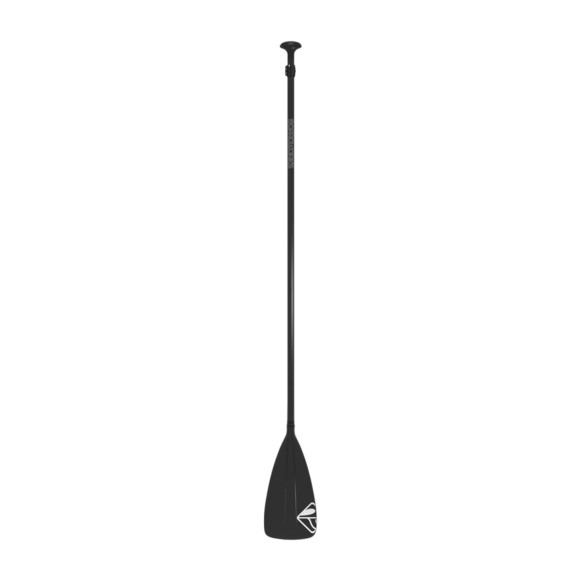 BOARDWORKS - Aluminum 2-Piece Adjustable SUP Paddle - Black - 848201015719 - SIDE