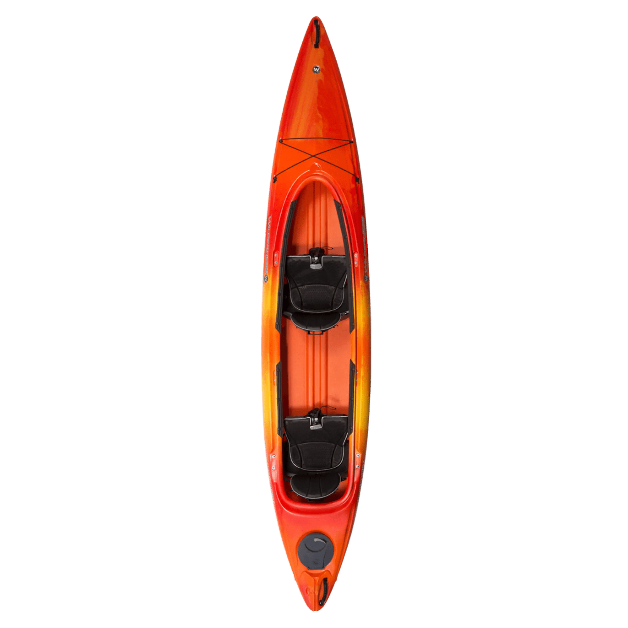 WILDERNESS SYSTEMS - Pamlico 135T Recreational Kayak - Orange - 9730355054 - TOP 