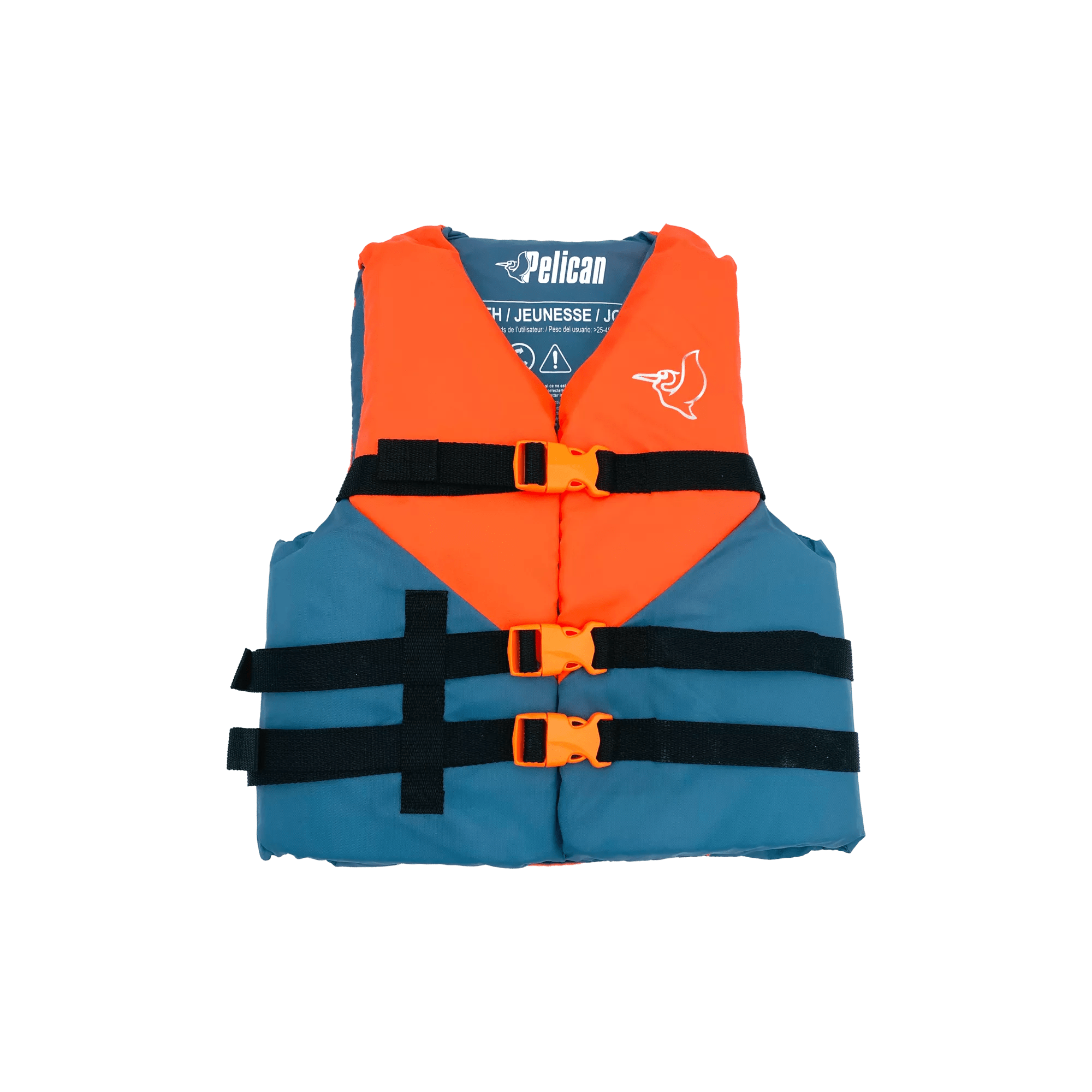 Gilet haute visibilité orange enfant