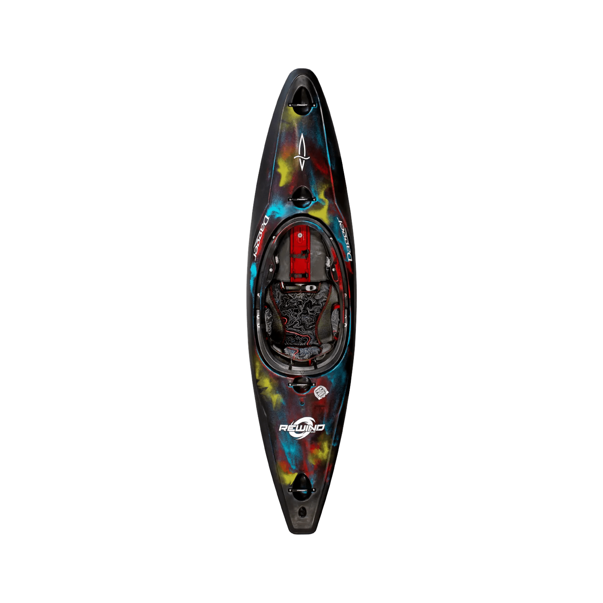 DAGGER - Rewind SM River Play Whitewater Kayak - Black - 9010470183 - TOP 