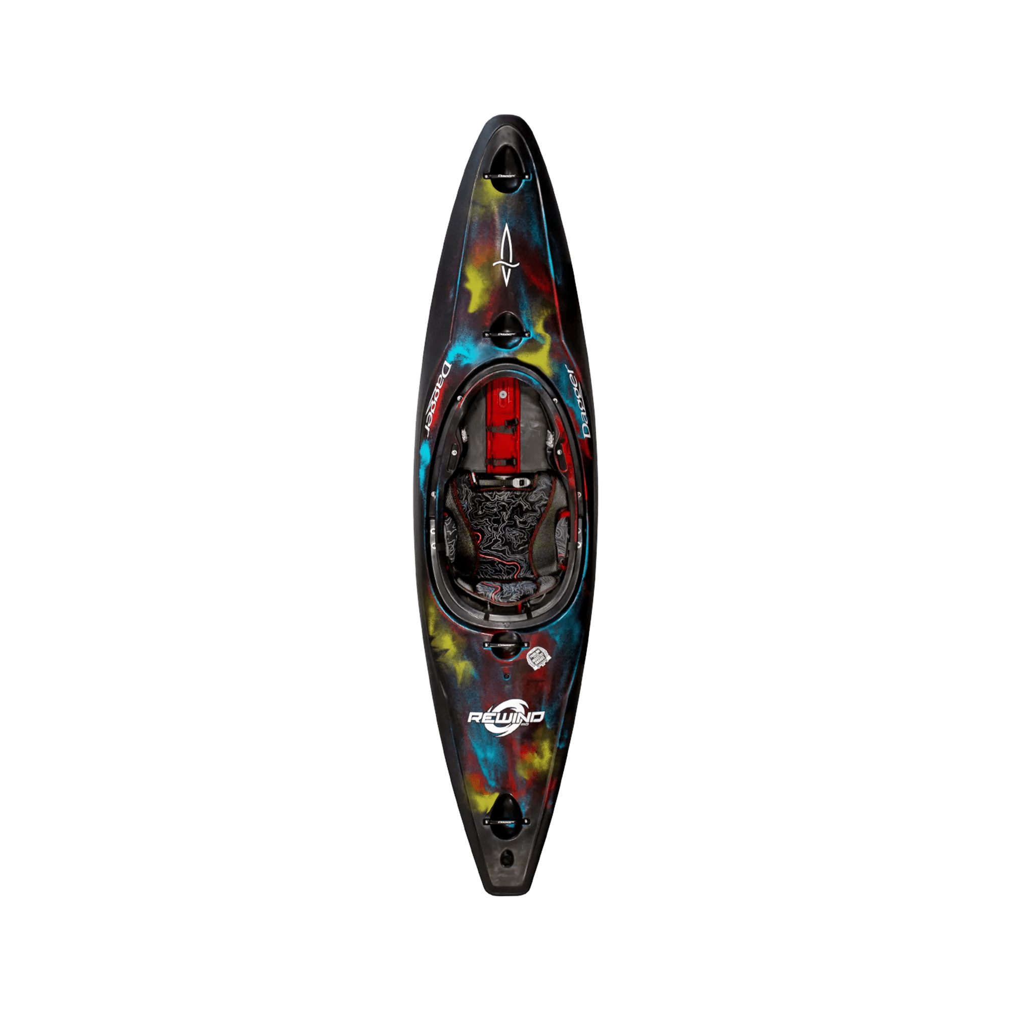 DAGGER - Kayak d’eaux vives polyvalent Rewind SM - Grey - 9010470183 - TOP