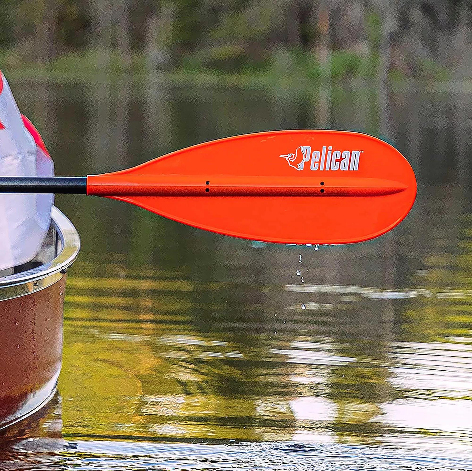 PELICAN - Beavertail Canoe Paddle 143 cm (56") - Orange - PS0134-3 - LIFE STYLE 1