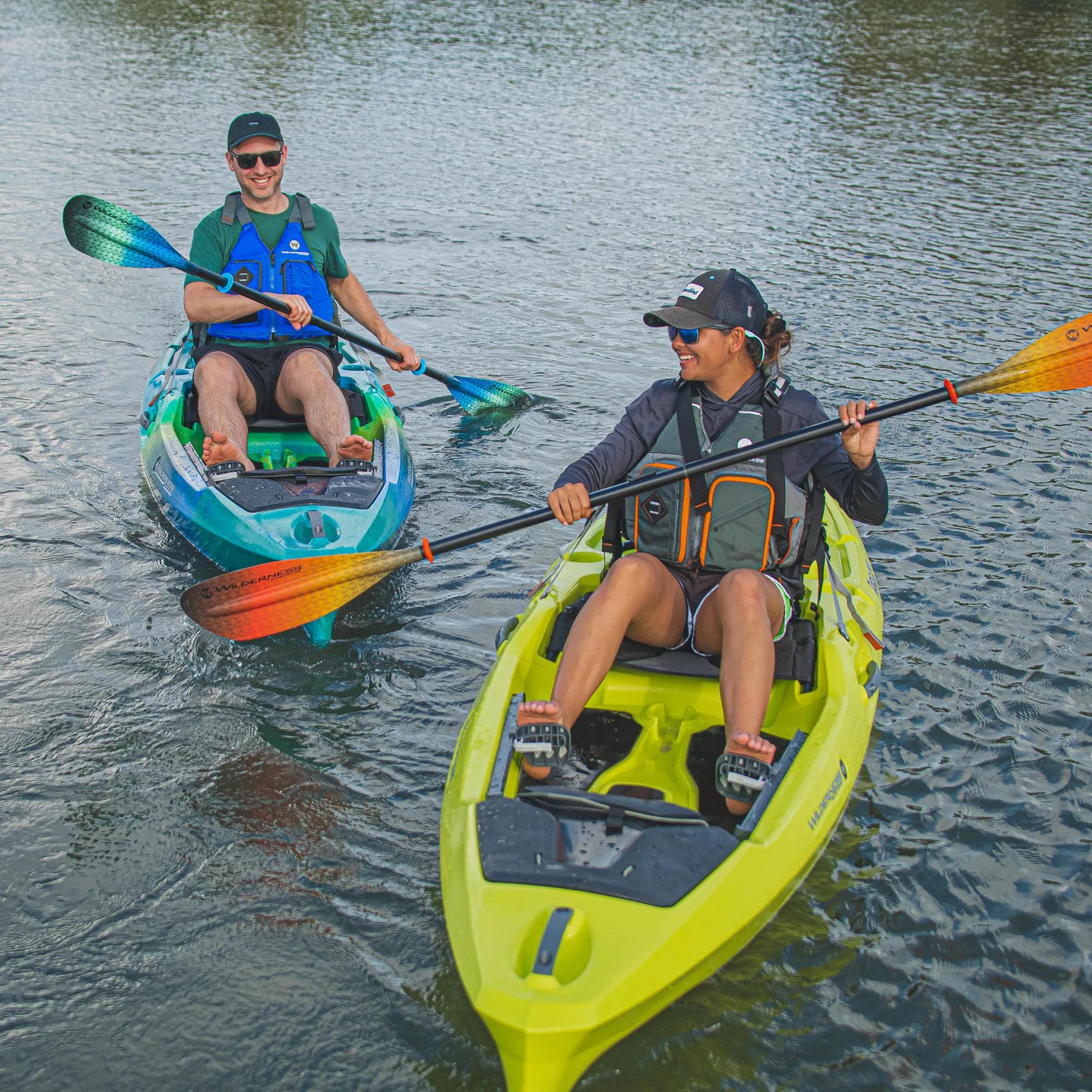 WILDERNESS SYSTEMS - Pungo Glass Kayak Paddle 220-240 cm - Blue - 8070206 - LIFE STYLE 2