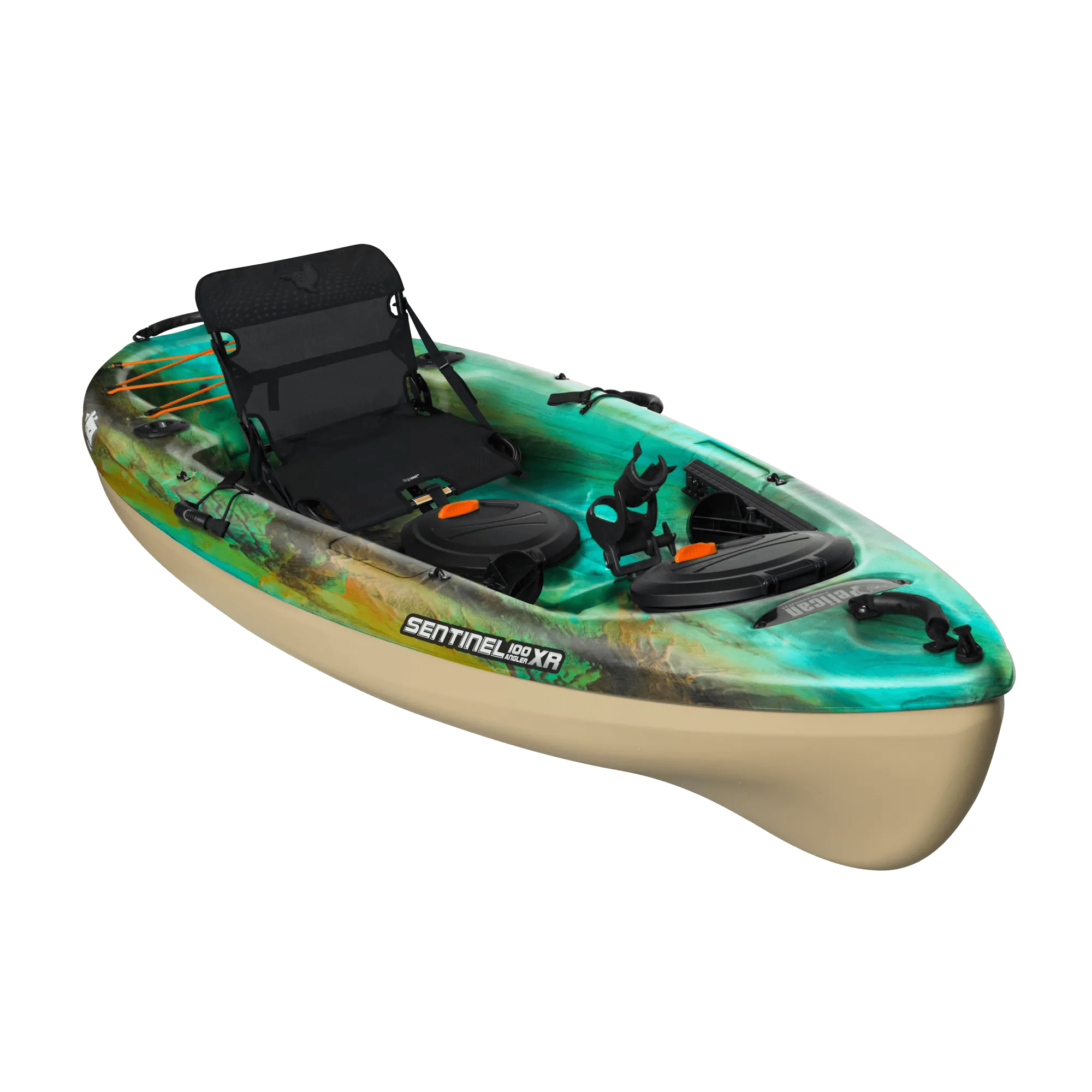 PELICAN - Sentinel 100XR Angler Fishing Kayak - Brown - KBP10P100 - ISO