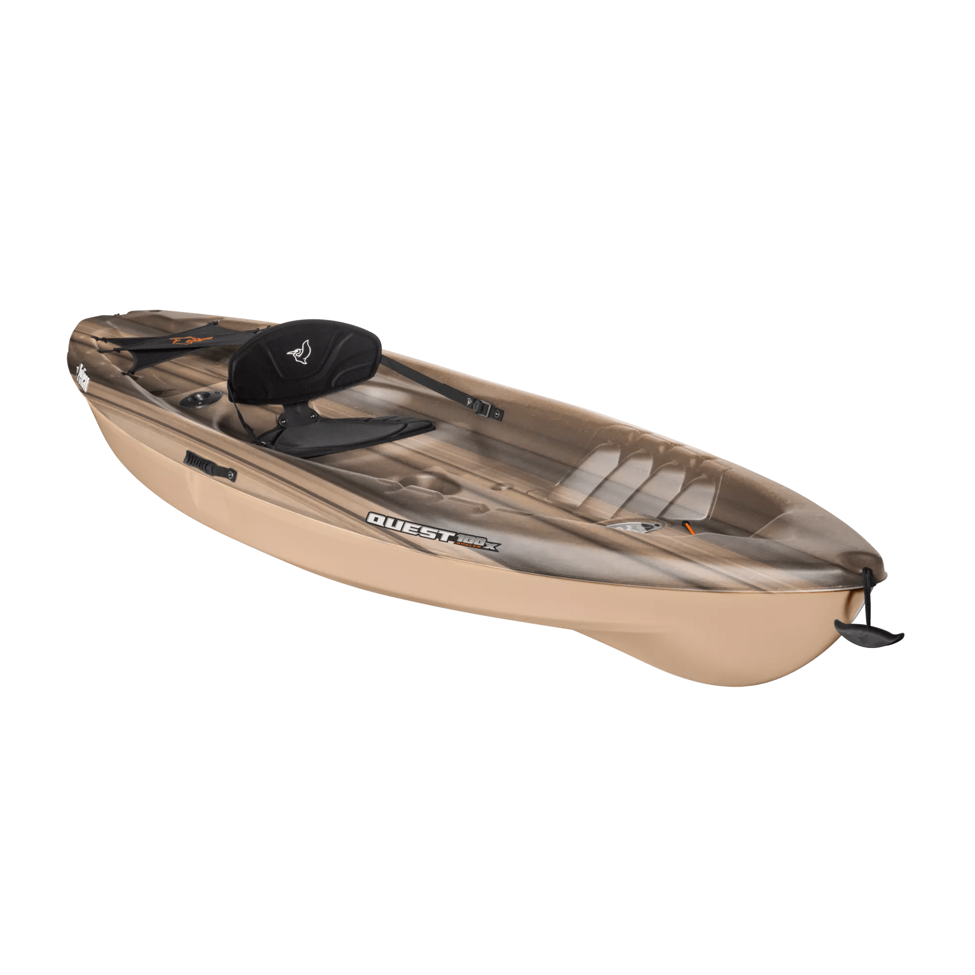 PELICAN - Kayak de pêche Quest 100X Angler - Black - KVF10P160 - ISO