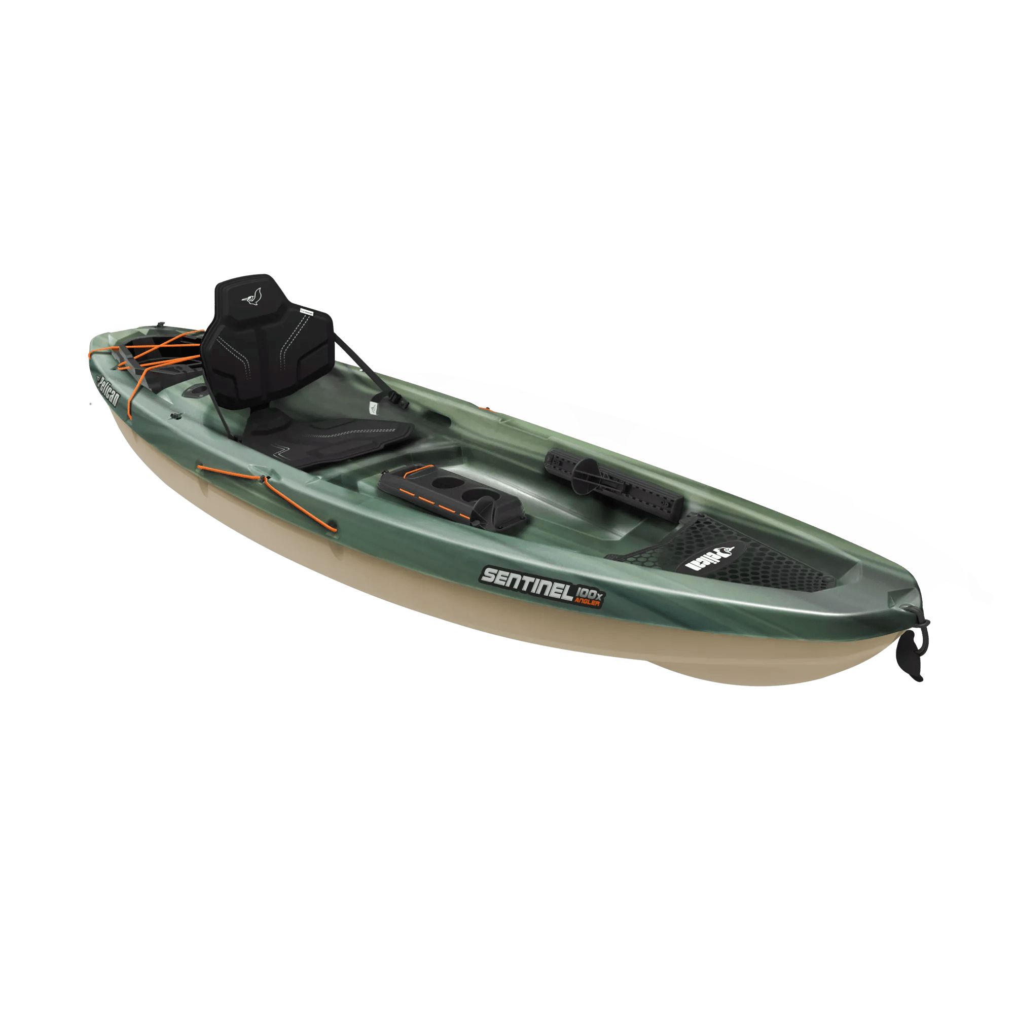 PELICAN - Sentinel 100X Angler Fishing Kayak - Grey - MBF10P100-00 - ISO