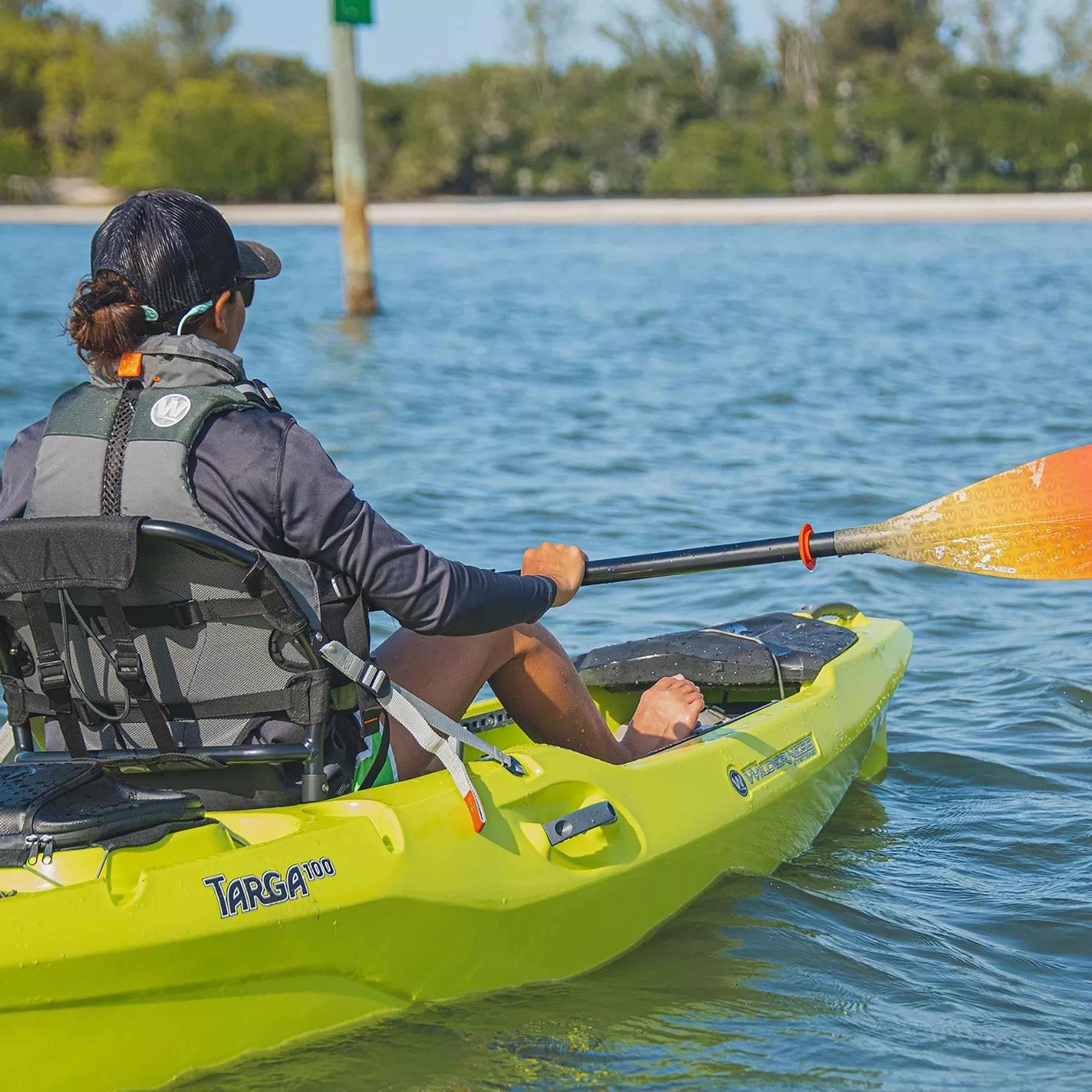 WILDERNESS SYSTEMS - Targa 100 Recreational Kayak - Discontinued color/model - Yellow - 9751121180 - LIFE STYLE 2