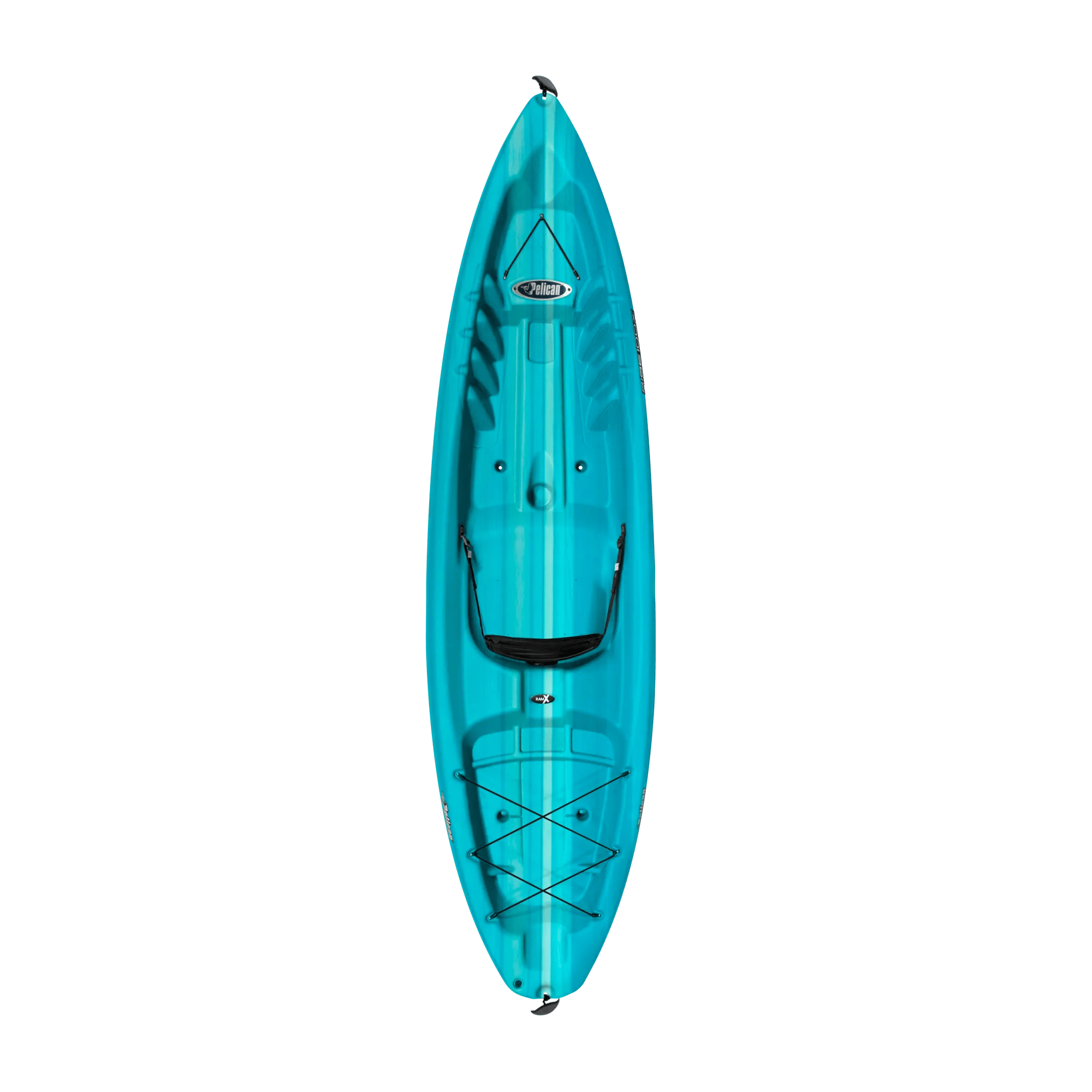 PELICAN - Rise 100X Recreational Kayak - Blue - KVL10P705 - TOP