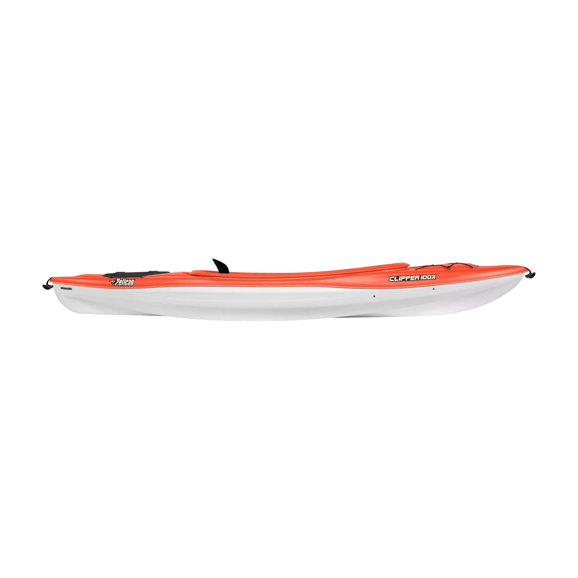 PELICAN - Clipper 100X Recreational Kayak - Orange - KXA10P101 - SIDE