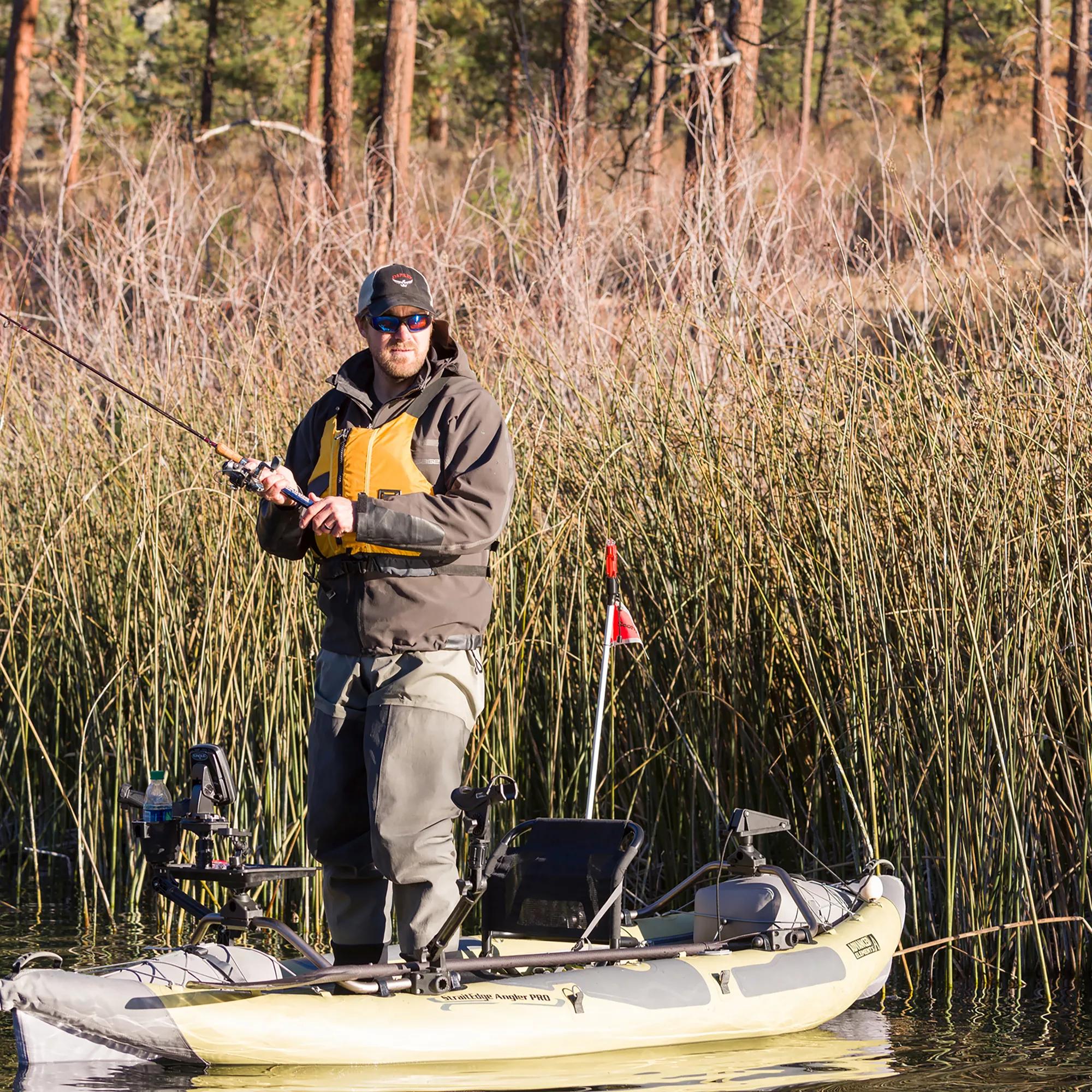 ADVANCED ELEMENTS - Kayak de pêche StraitEdge Pro avec pompe - Black - AE1055-P - LIFE STYLE 3