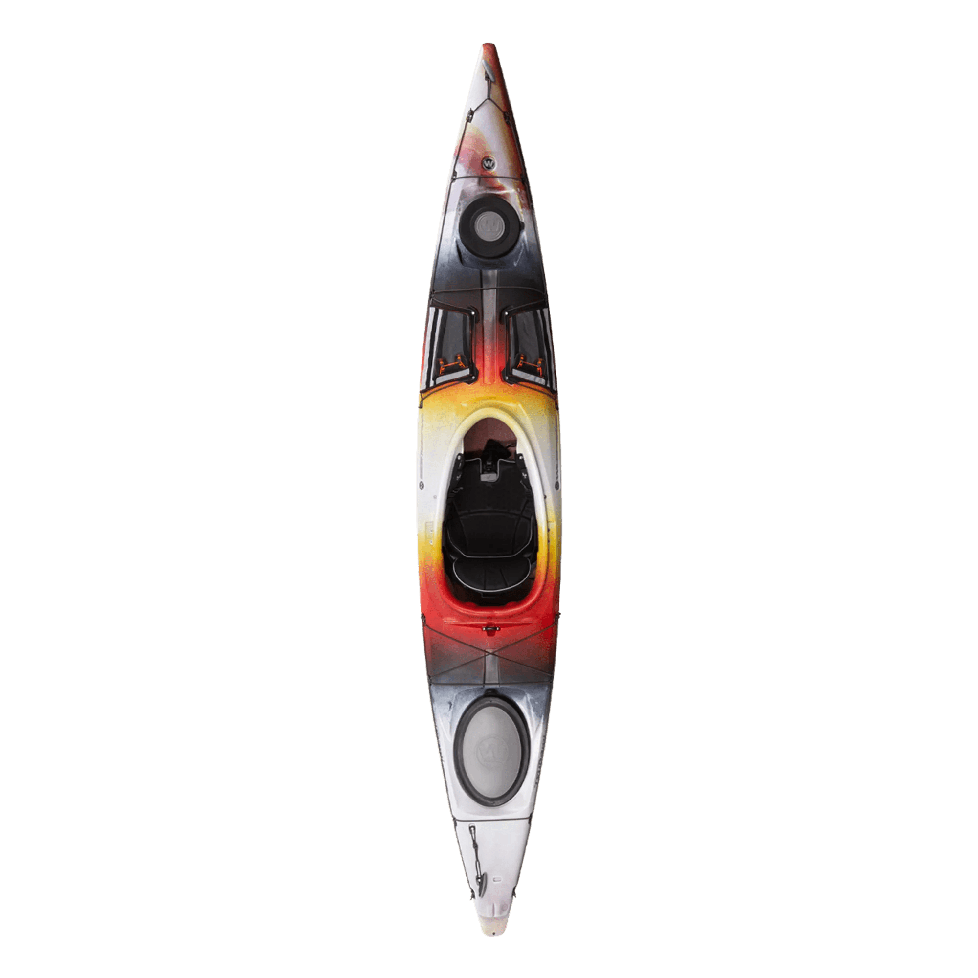 WILDERNESS SYSTEMS - Kayak de randonnée Tsunami 125 - Modèle ou couleur discontinué - Red - 9720258171 - TOP 