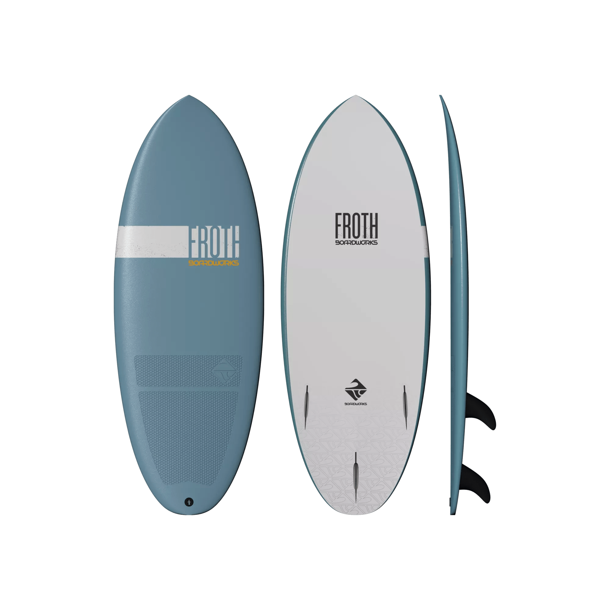 BOARDWORKS - Froth 5'6" Shortboard - Blue - 4430299508 - TOP 