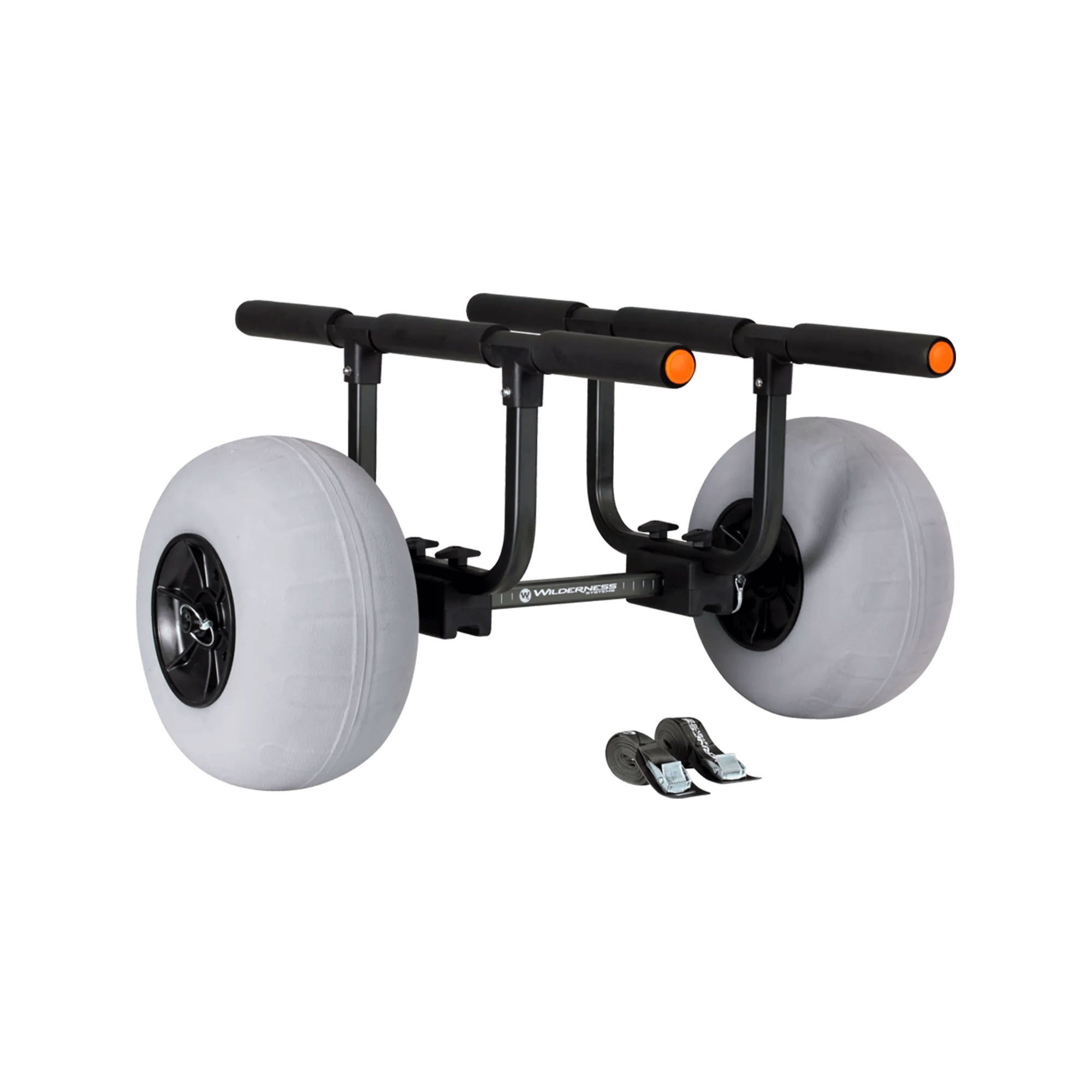 WILDERNESS SYSTEMS - Heavy-Duty Kayak Cart With 13" Beach Wheels - Black - 8070167 - TOP 