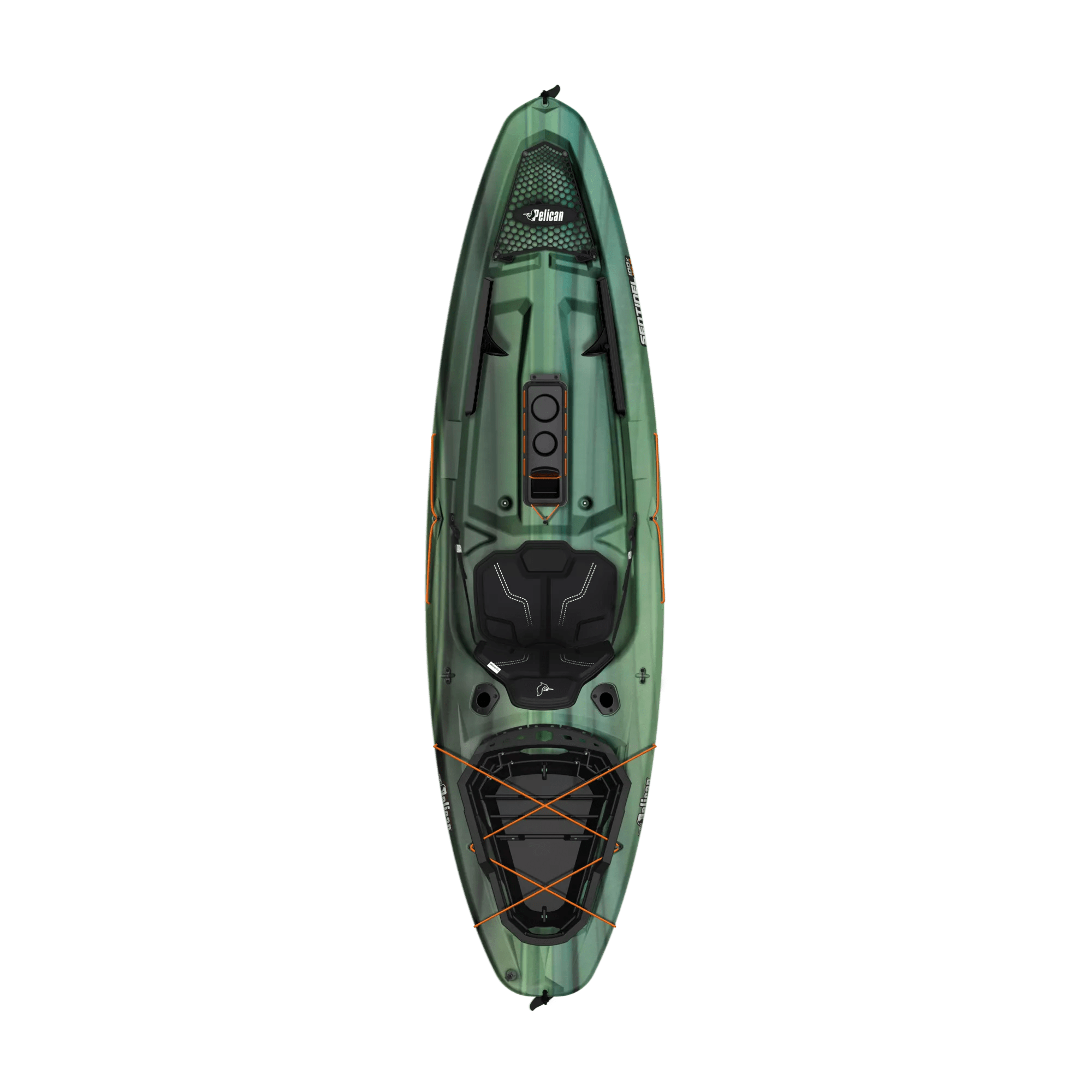 PELICAN - Kayak de pêche Sentinel 100X Angler - Black - MBF10P100-00 - TOP