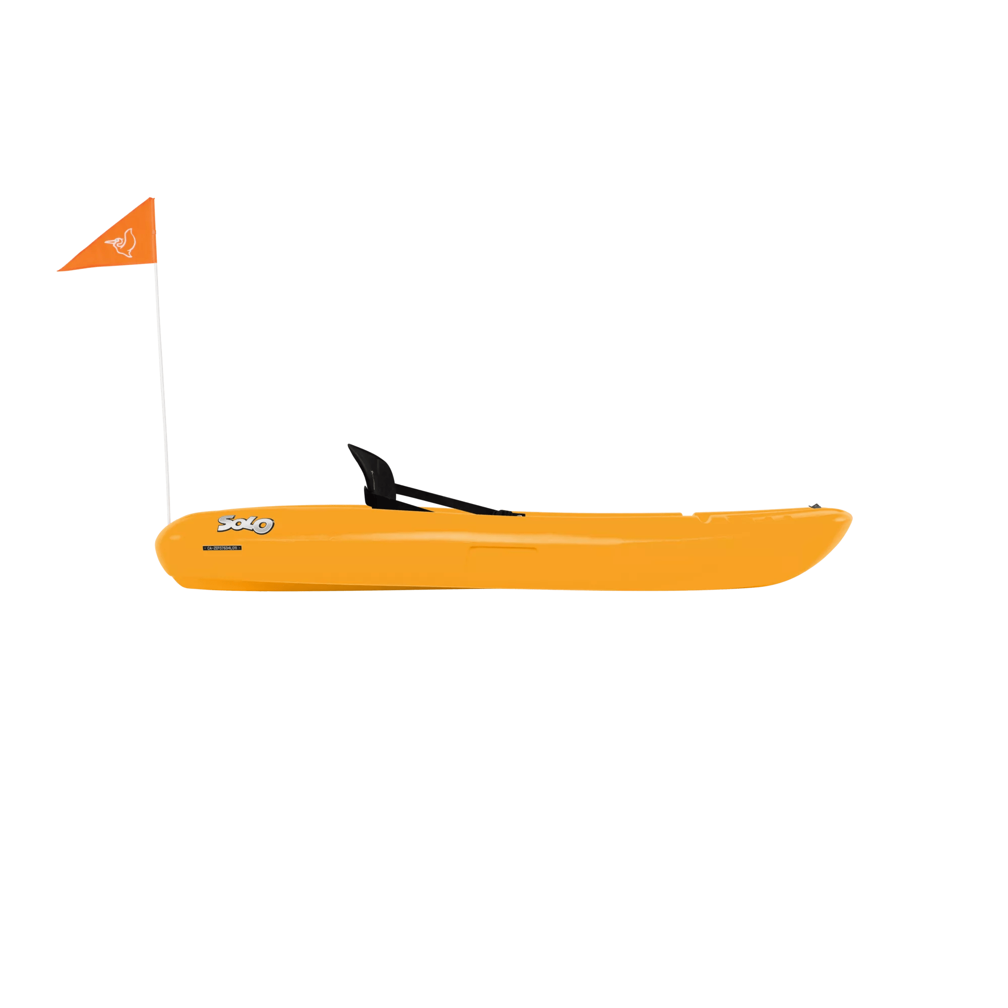 PELICAN - Solo Kids Kayak with Paddle/Flag/Backrest -  - KOS06P303 - SIDE