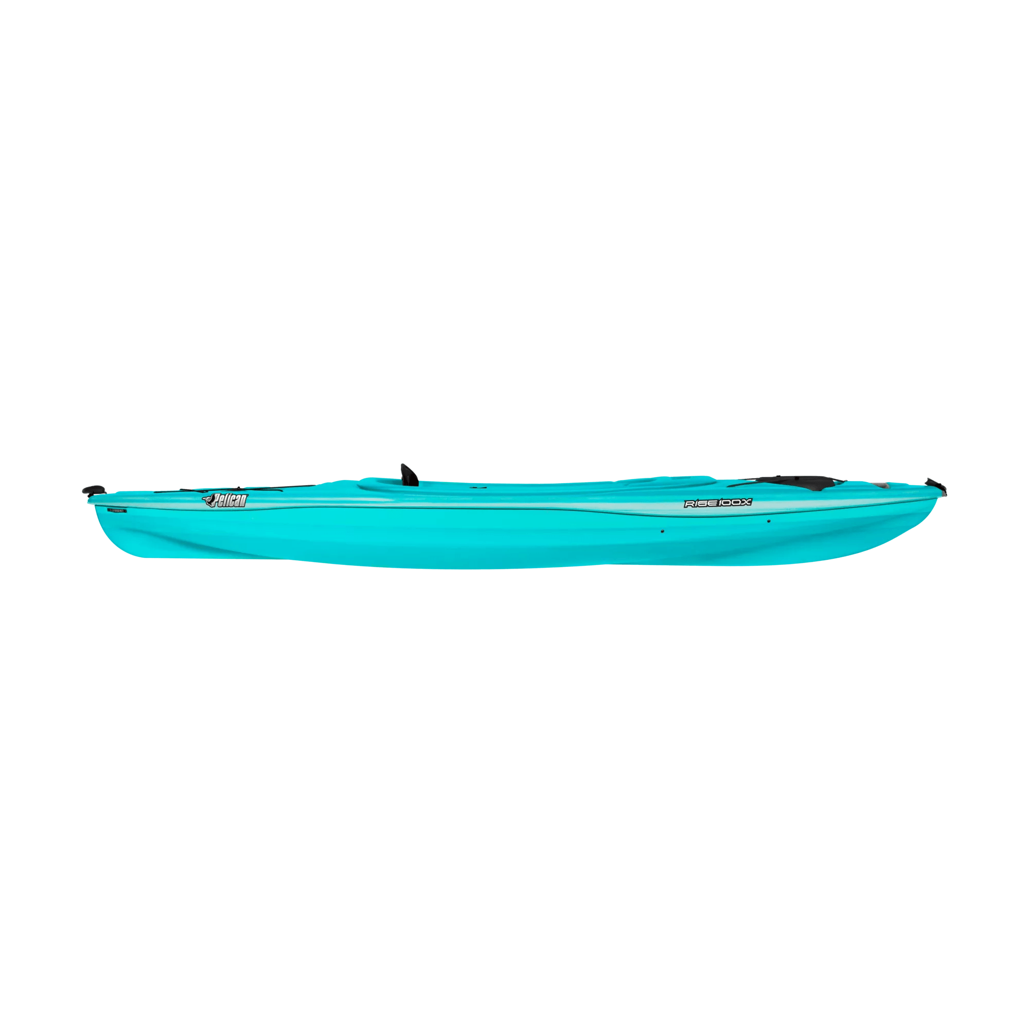 PELICAN - Rise 100X Recreational Kayak - Blue - KFF10P800 - SIDE