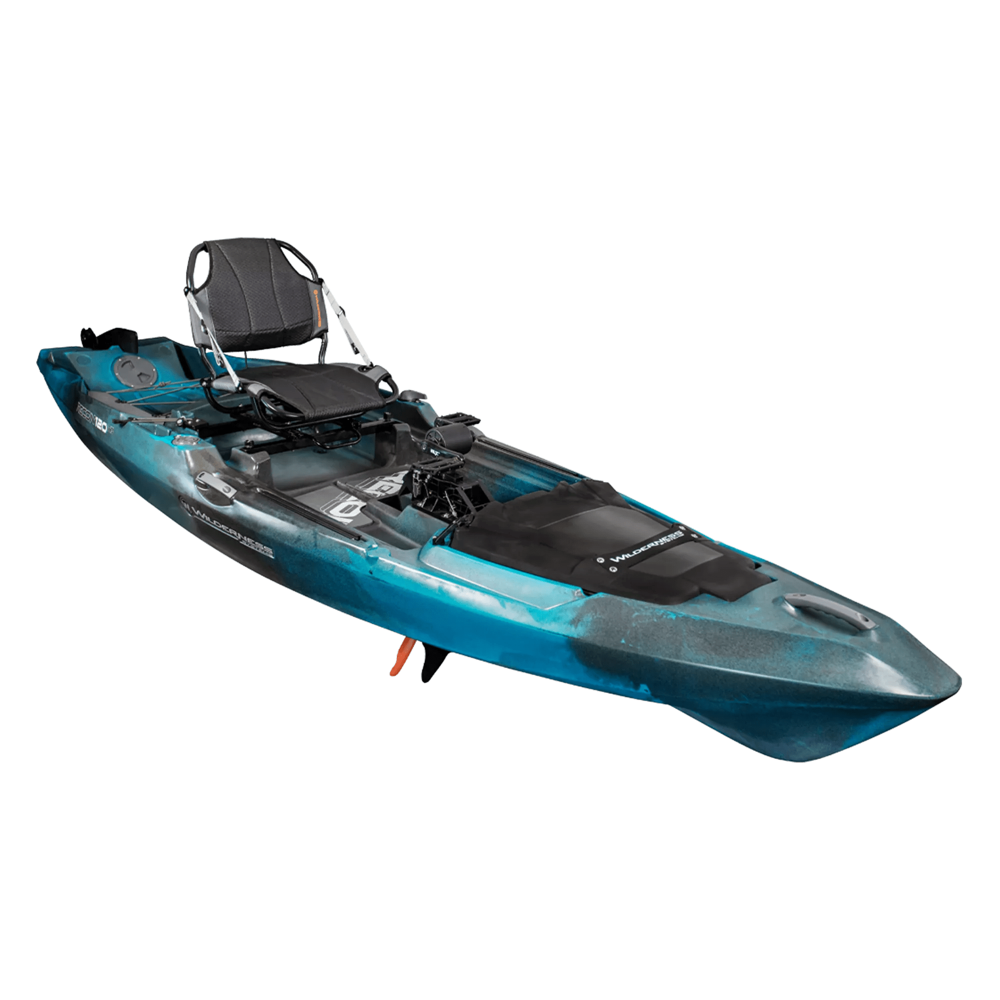 WILDERNESS SYSTEMS - Recon 120 HD Fishing Kayak - Discontinued color/model - Blue - 9751090110 - ISO 