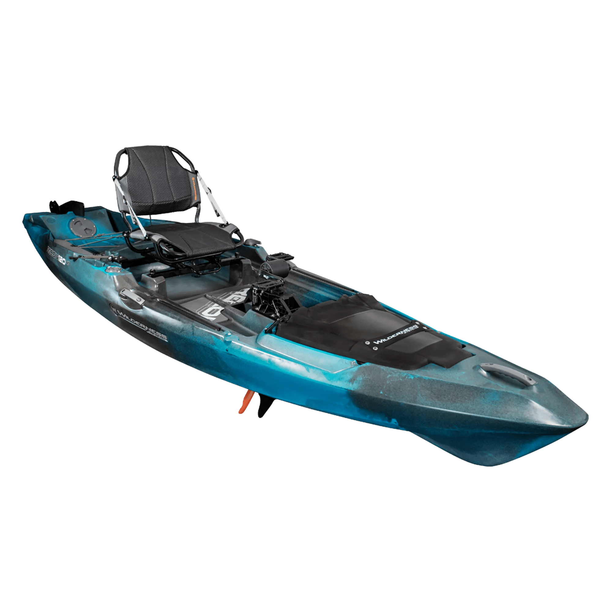 WILDERNESS SYSTEMS - Recon 120 HD Fishing Kayak - Discontinued color/model - Blue - 9751090110 - ISO