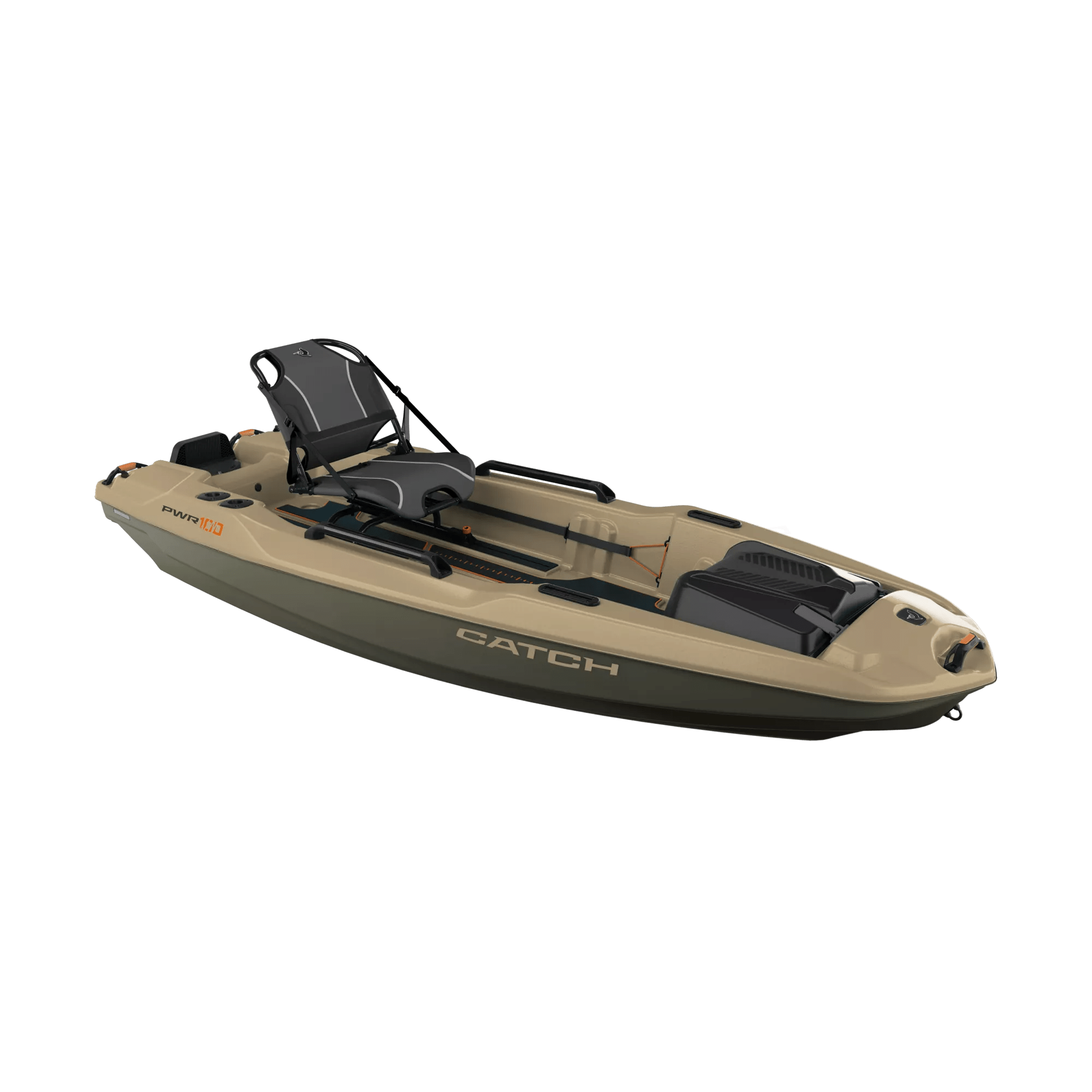 PELICAN - Catch PWR 100 Fishing Kayak - Green - MFP10P400-00 - 