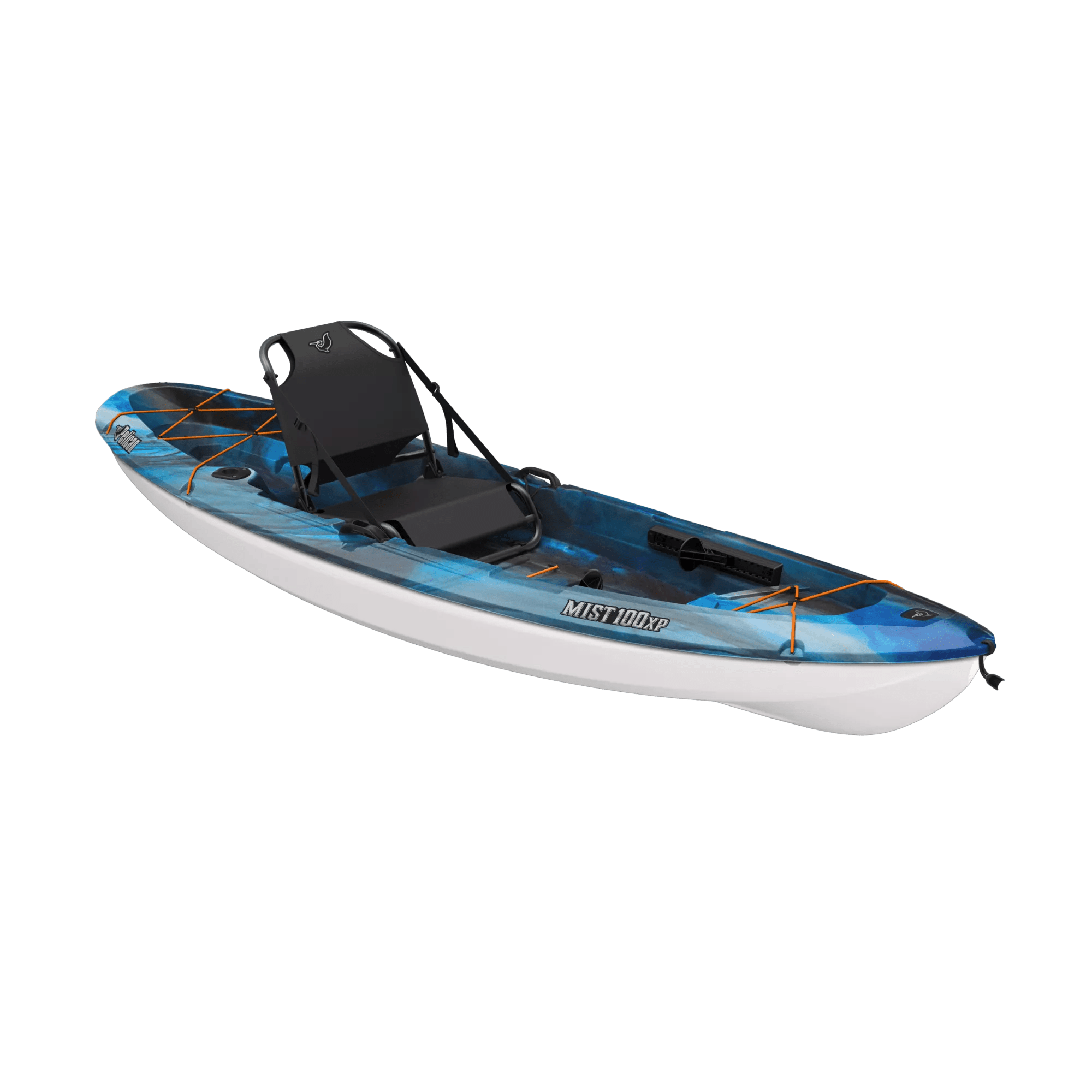 PELICAN - Mist 100XP Angler kayak with Paddle - Blue - MGF10P102-00 - ISO 