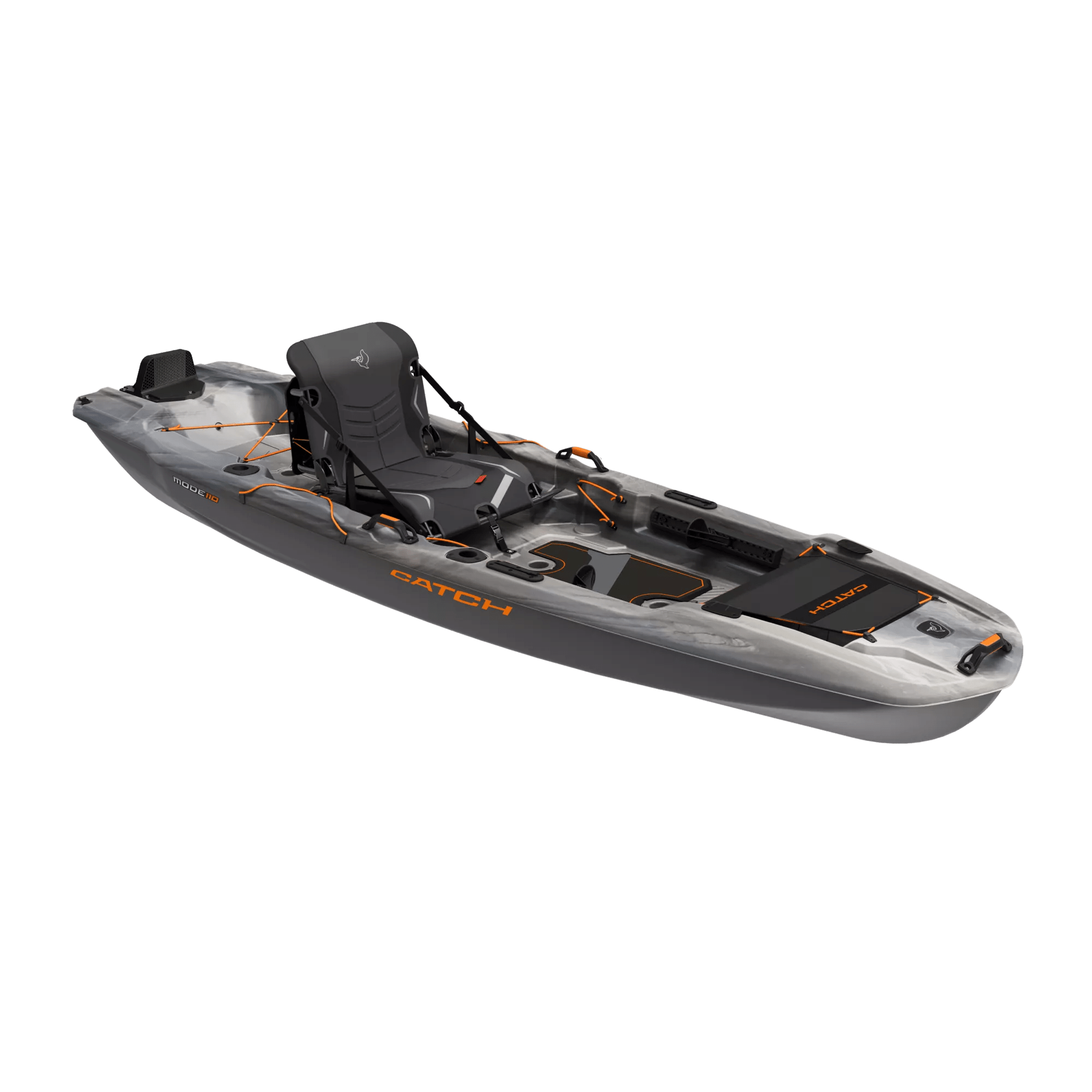 PELICAN - Catch Mode 110 TR Fishing Kayak - Grey - MIF11P104-00 - ISO