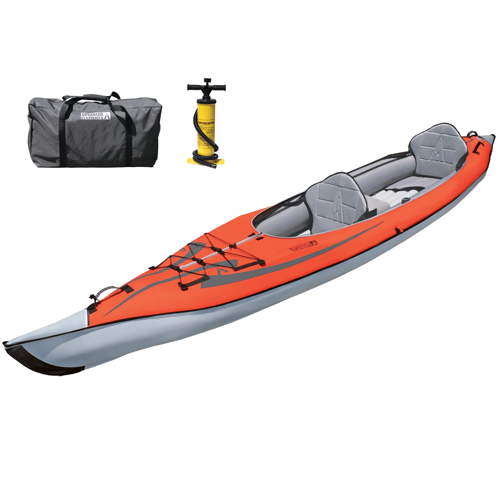 ADVANCED ELEMENTS - AdvancedFrame™ Convertible Kayak with Pump - Red - AE1007-R-P - ISO 