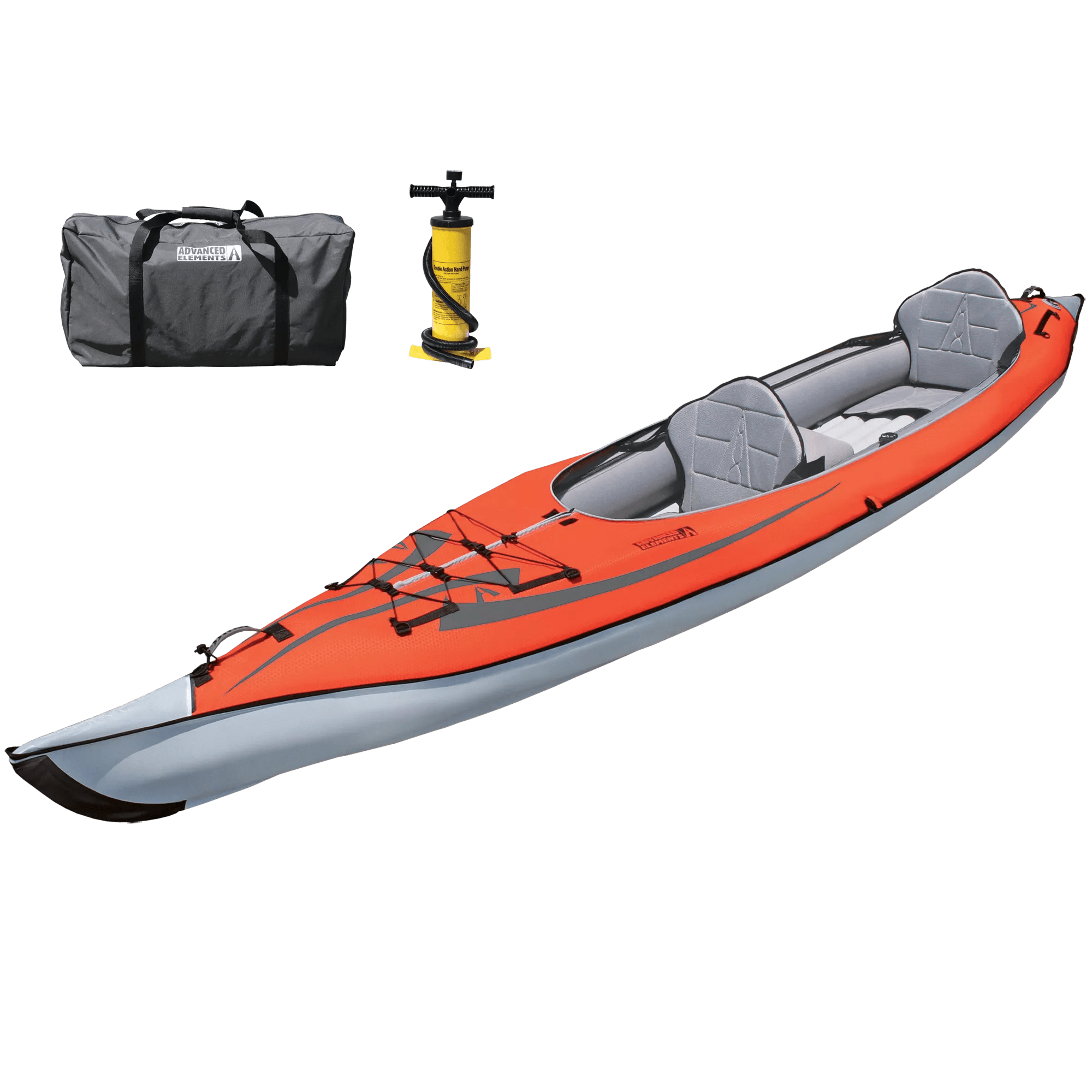 ADVANCED ELEMENTS - Kayak convertible AdvancedFrame avec pompe - Red - AE1007-R-P - ISO