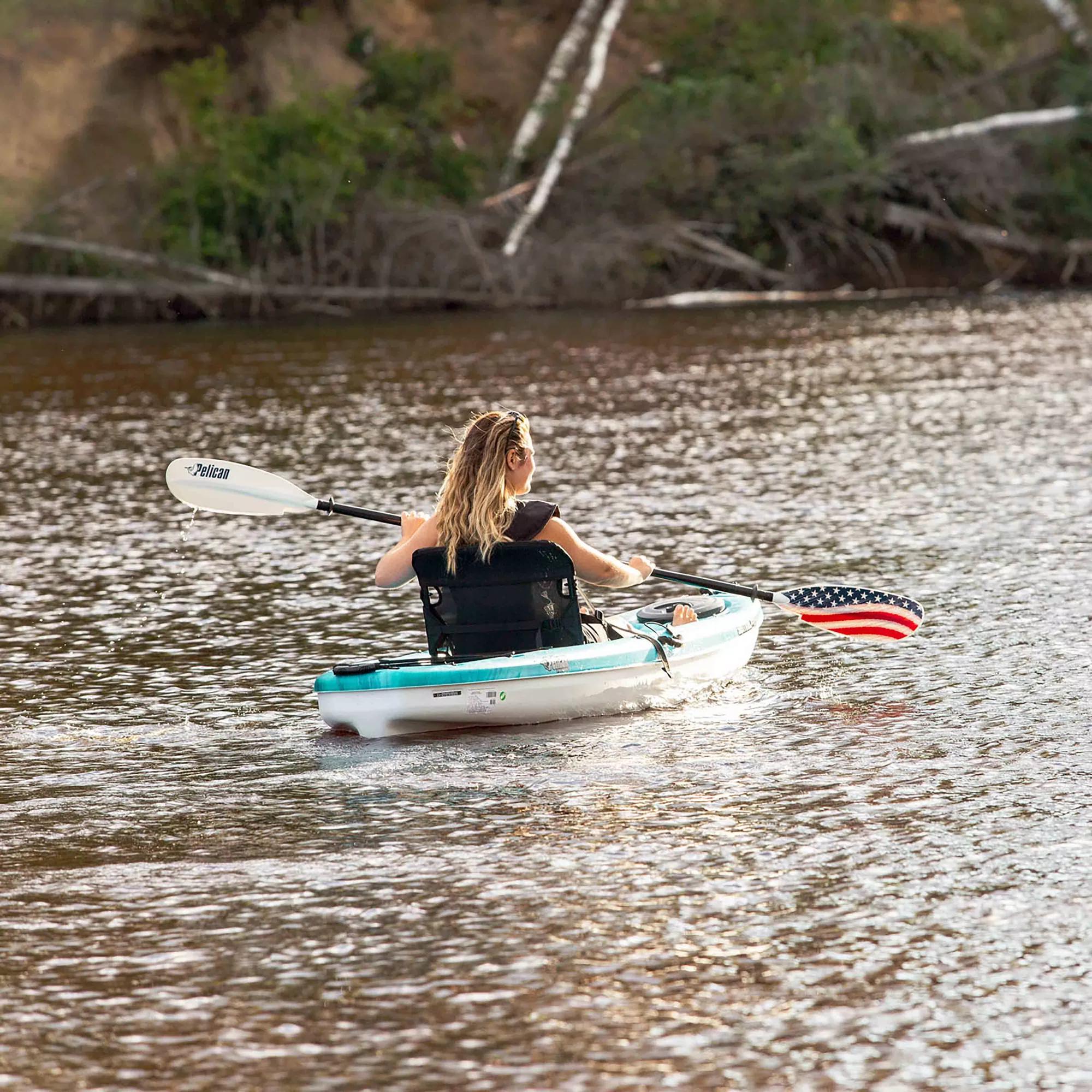 PELICAN - Pagaie de kayak Poseidon de 230 cm (90,5 po) - White - PS1981-00 - LIFE STYLE 3