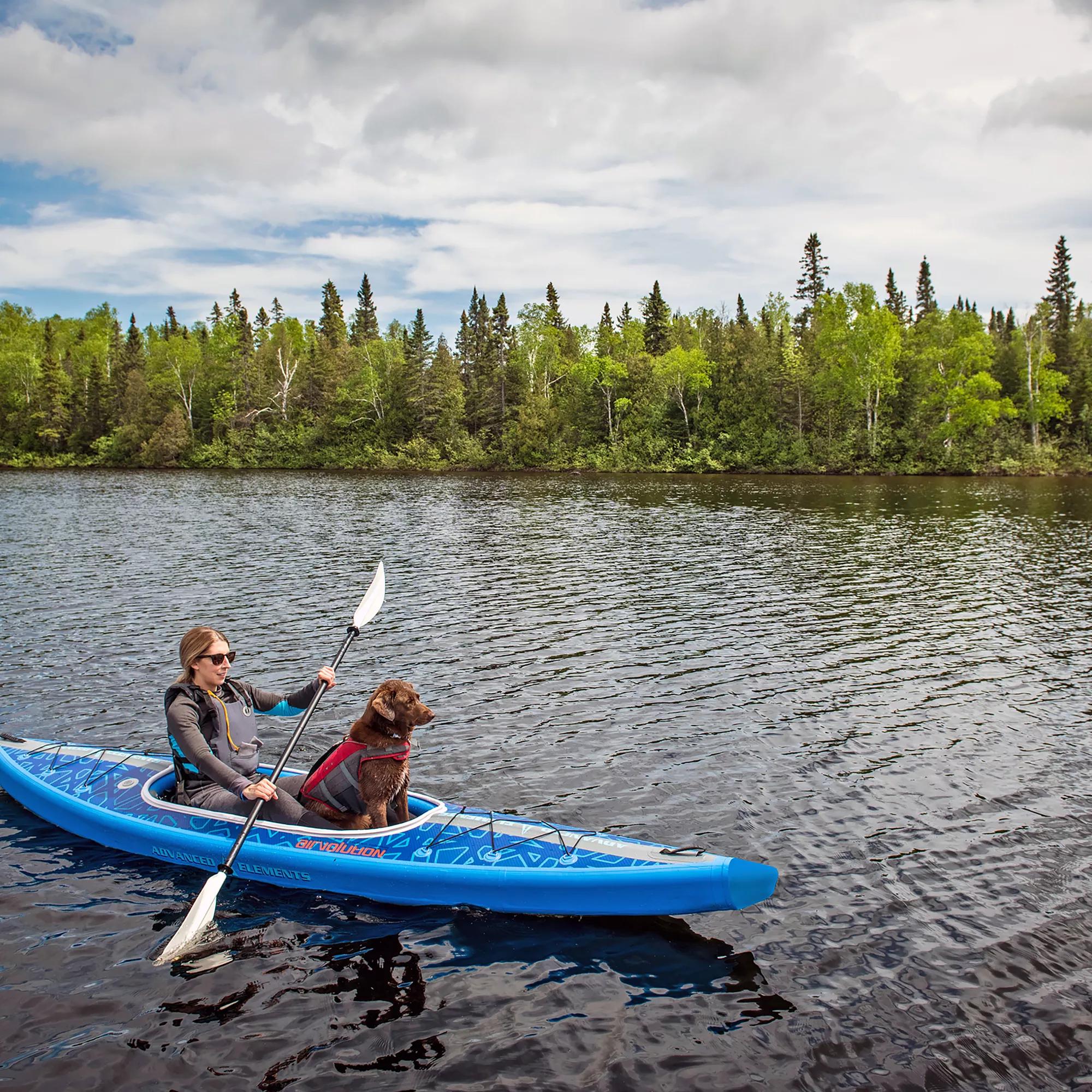 ADVANCED ELEMENTS - Kayak récréatif AirVolutionMC avec pompe - Blue - AE3029 - LIFE STYLE 3