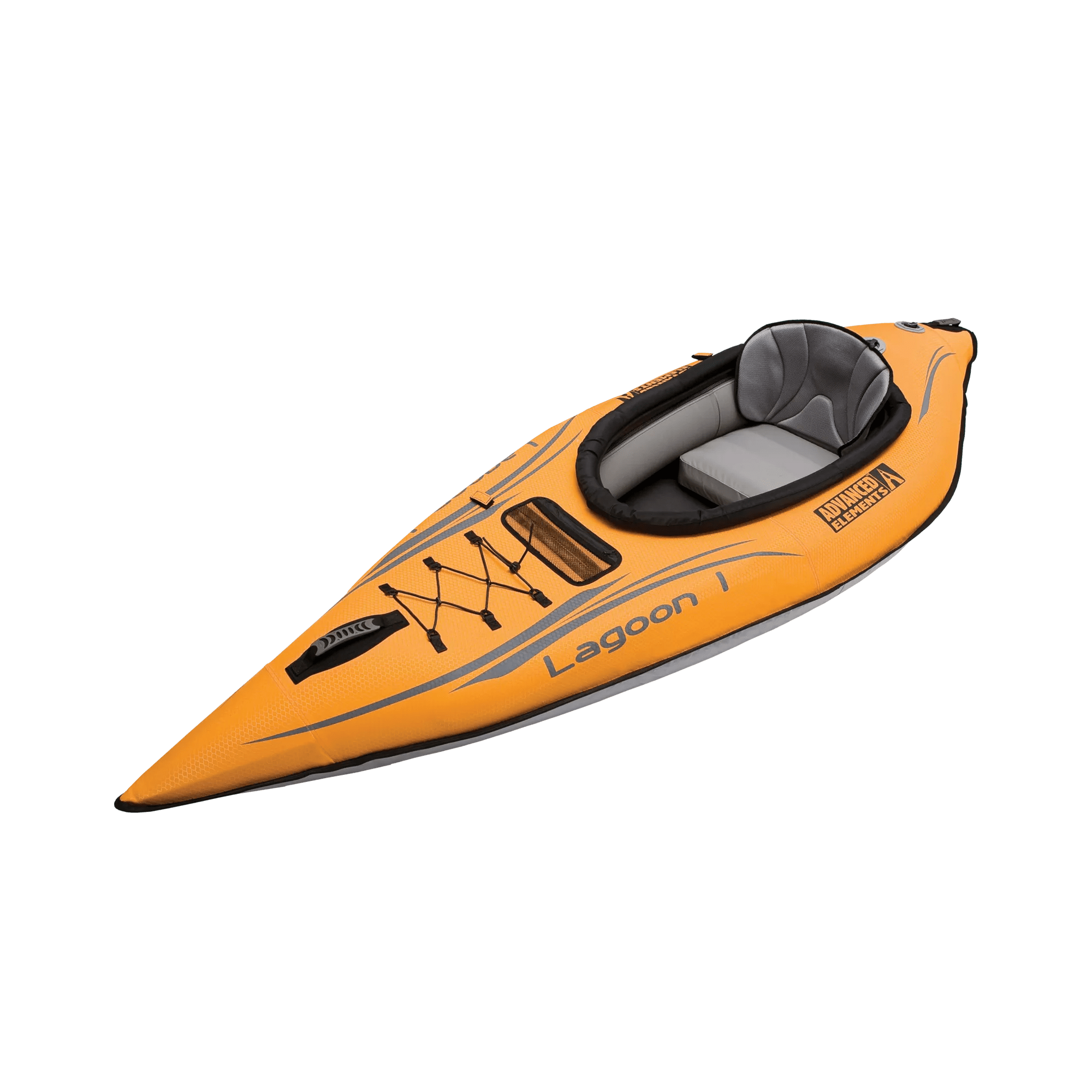 ADVANCED ELEMENTS - Lagoon1™ Recreational Kayak Without Pump - Orange - AE1031-O - ISO 