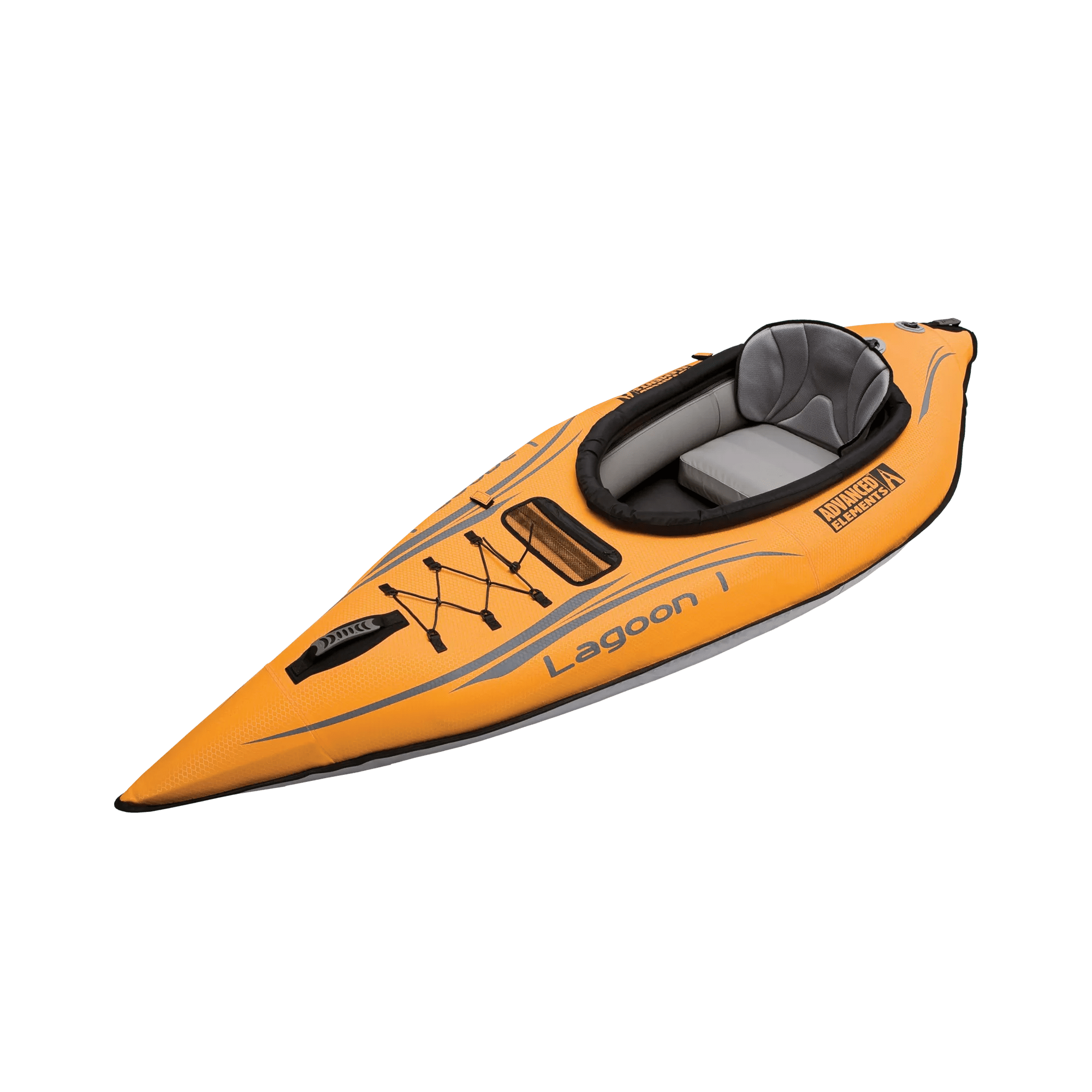 ADVANCED ELEMENTS - Lagoon1™ Recreational Kayak Without Pump - Orange - AE1031-O - ISO