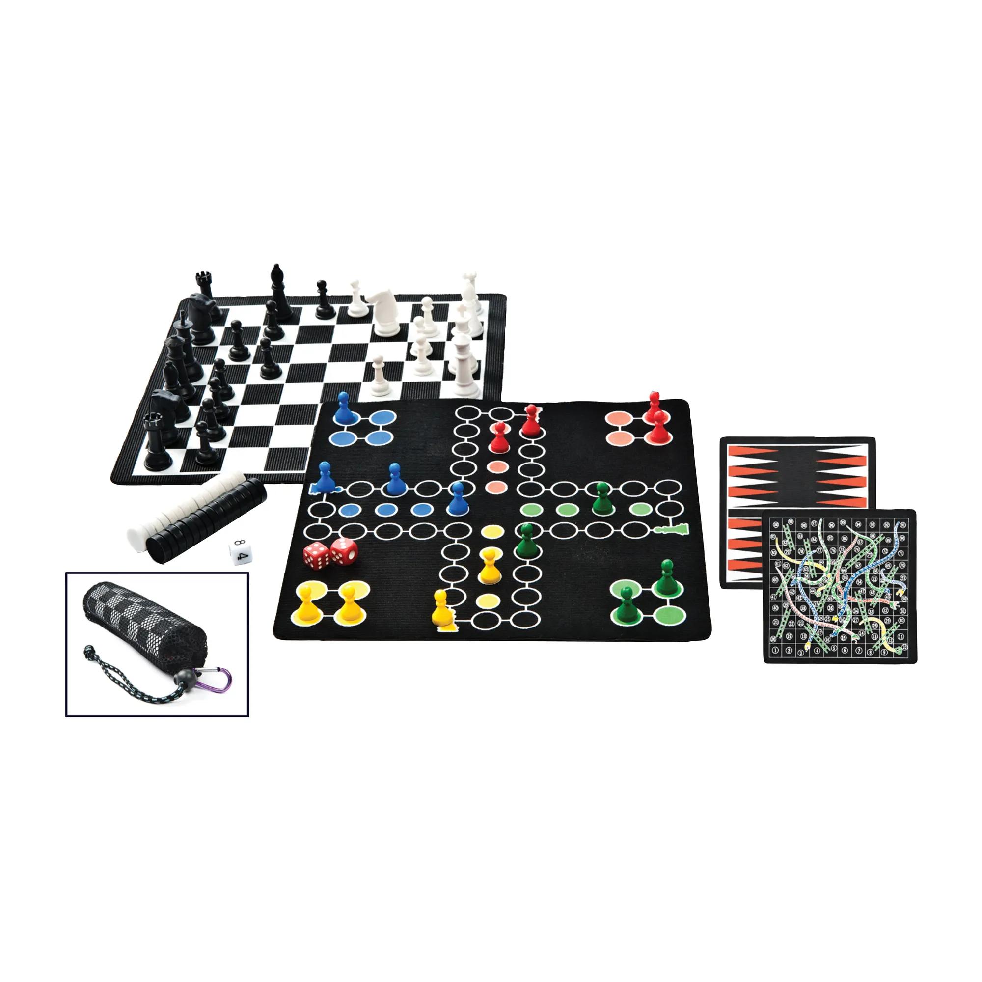 GSI OUTDOORS - Backpack 5 in 1 Magnetic Game Set - Black - 99960 - TOP 