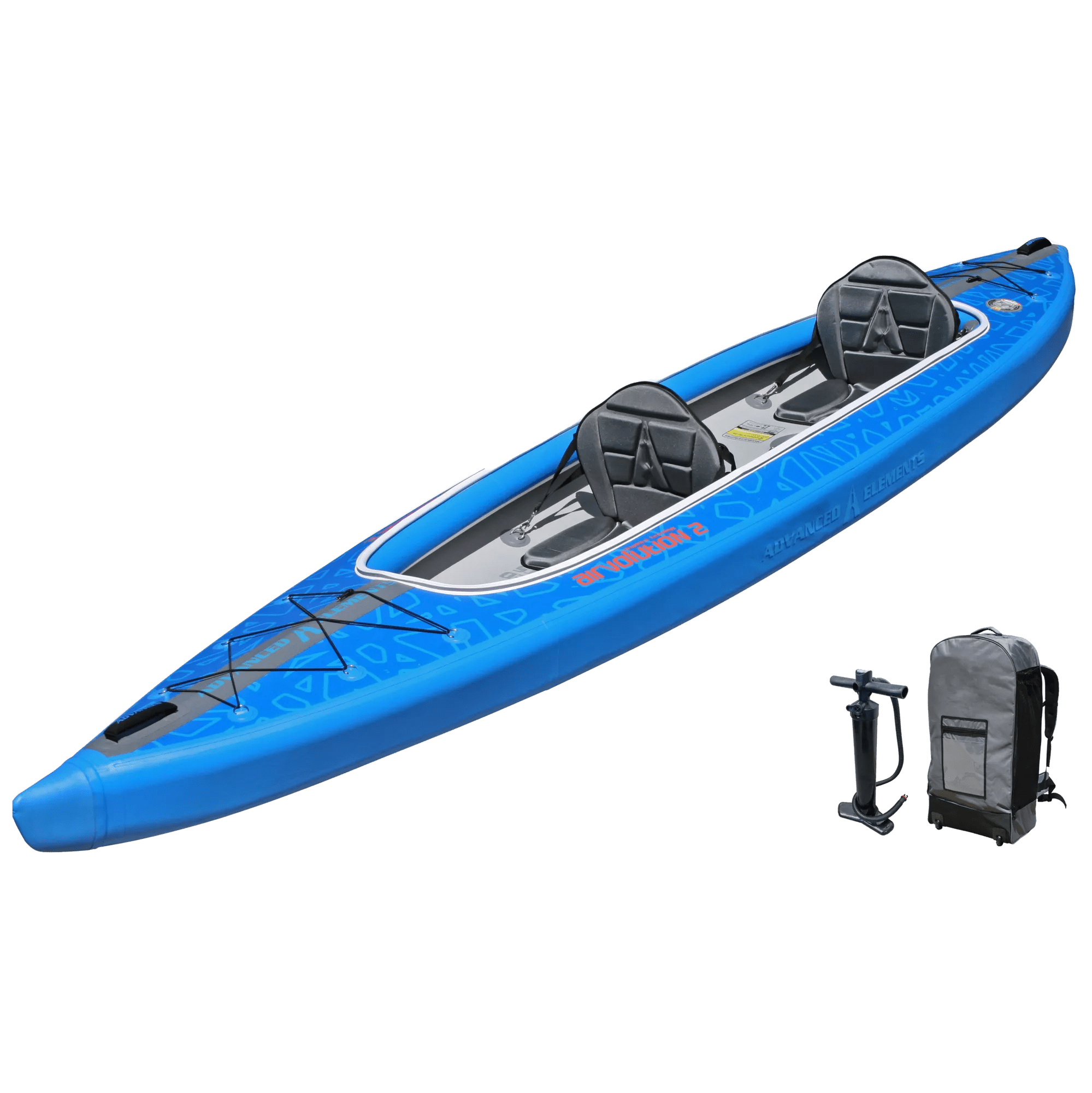 ADVANCED ELEMENTS - AirVolution2™ Recreational Kayak with Pump - Blue - AE3030 - ISO