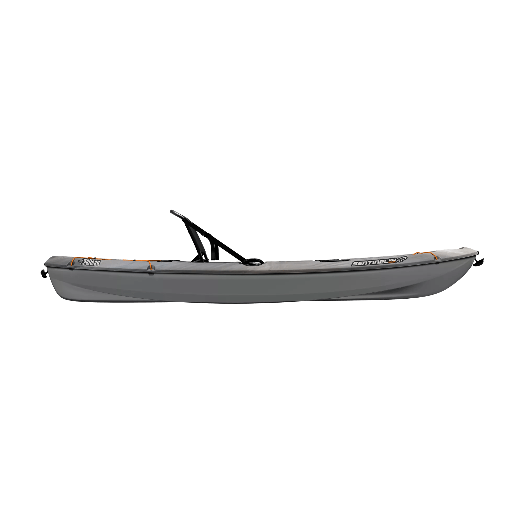 PELICAN - Sentinel 100XP Angler Fishing Kayak - Grey - MGF10P103-00 - SIDE
